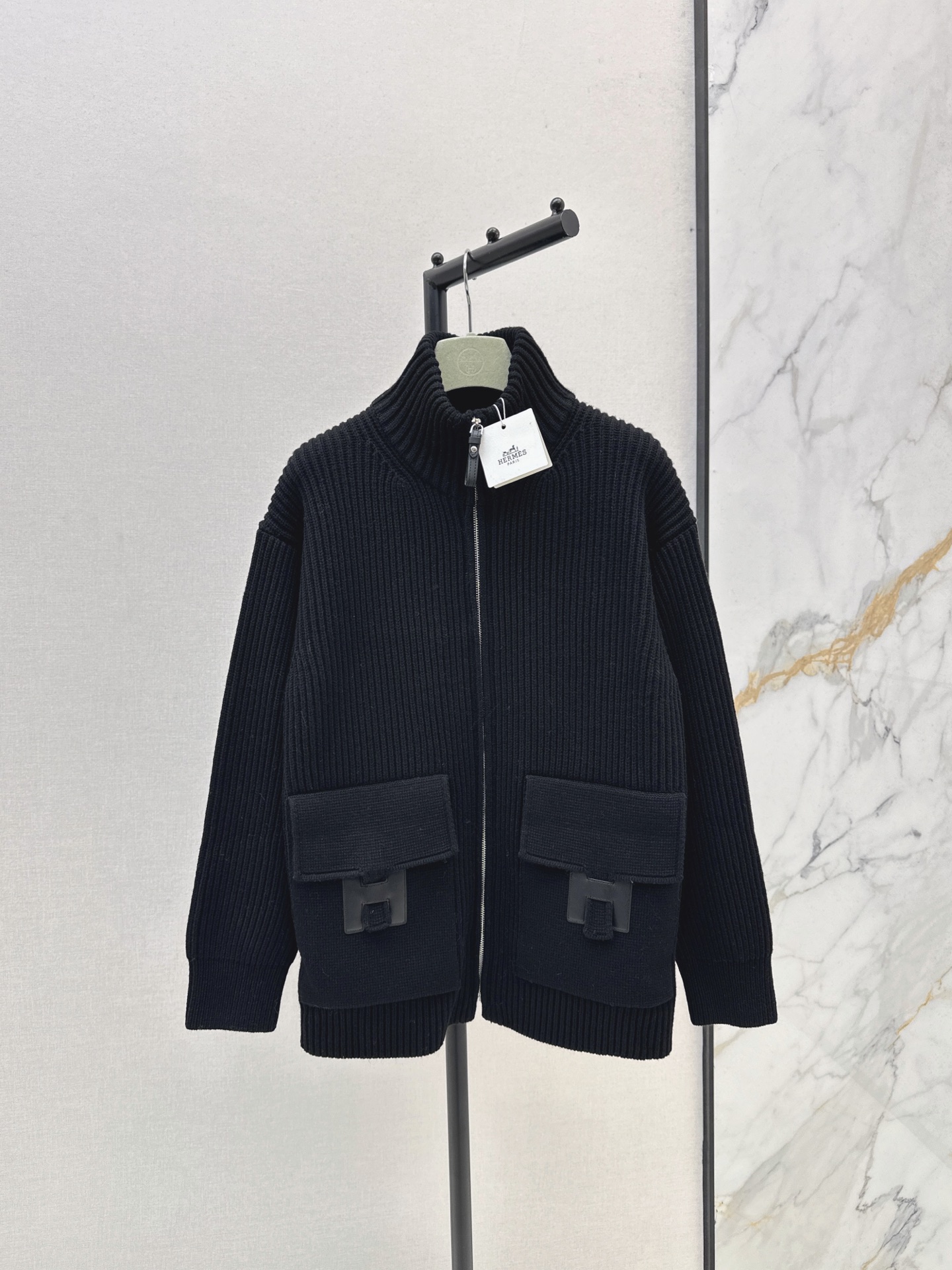 Her 26fw wool knit jacket