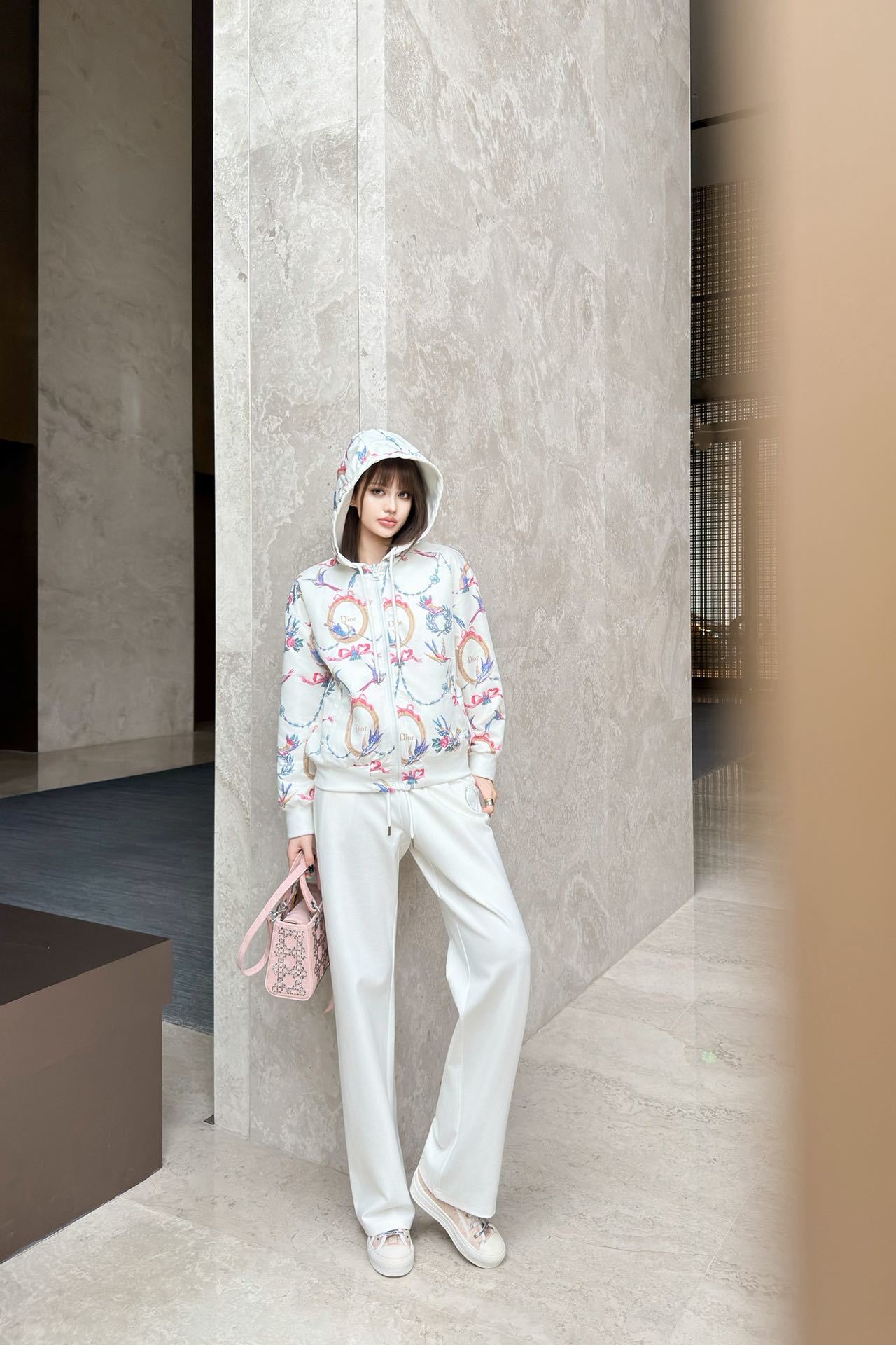 CD 26fw reversible zip-up jacket pants sets