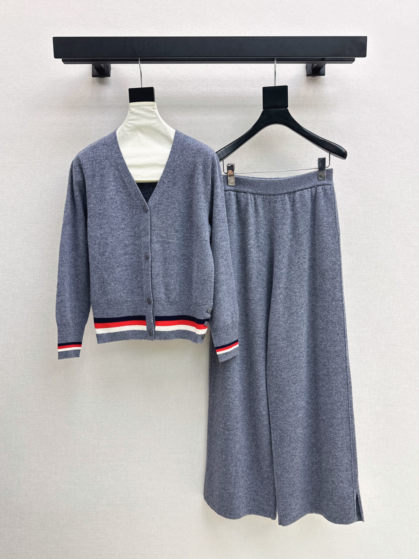 Thom 26fw wool cardigan pant sets