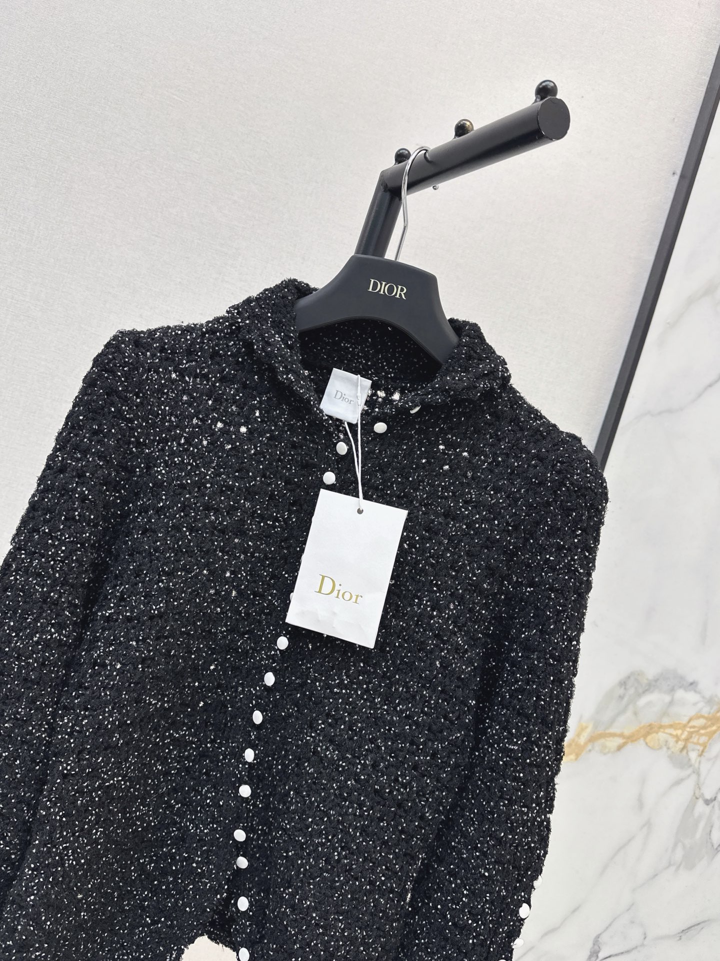 CD 26fw pearl-button jacket