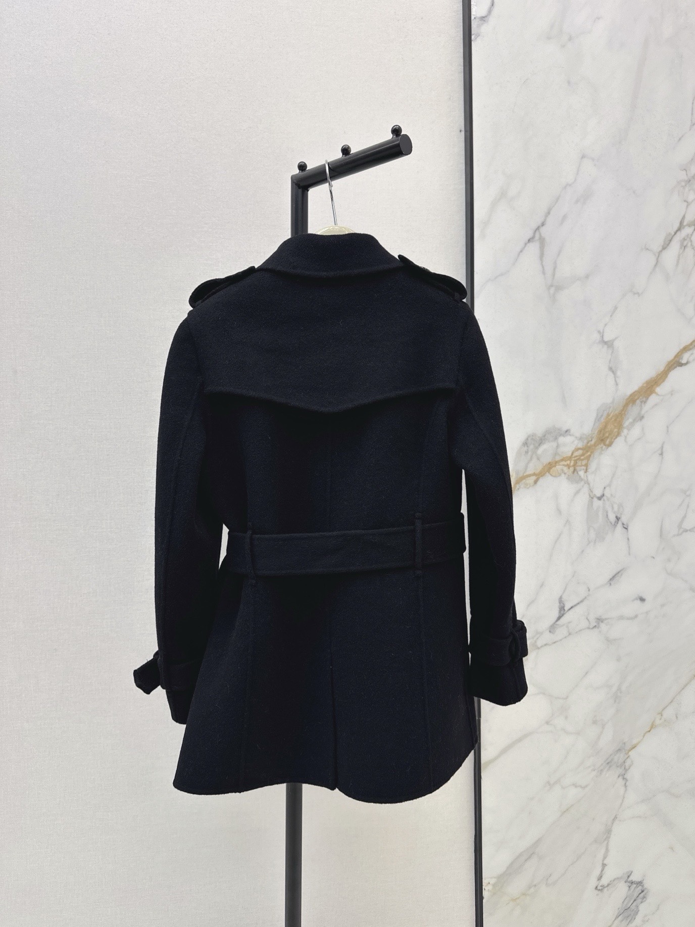 Bur 25fw double button trench coats