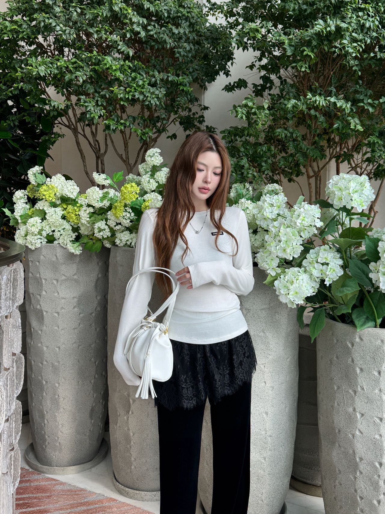 Miu 26fw basic tee