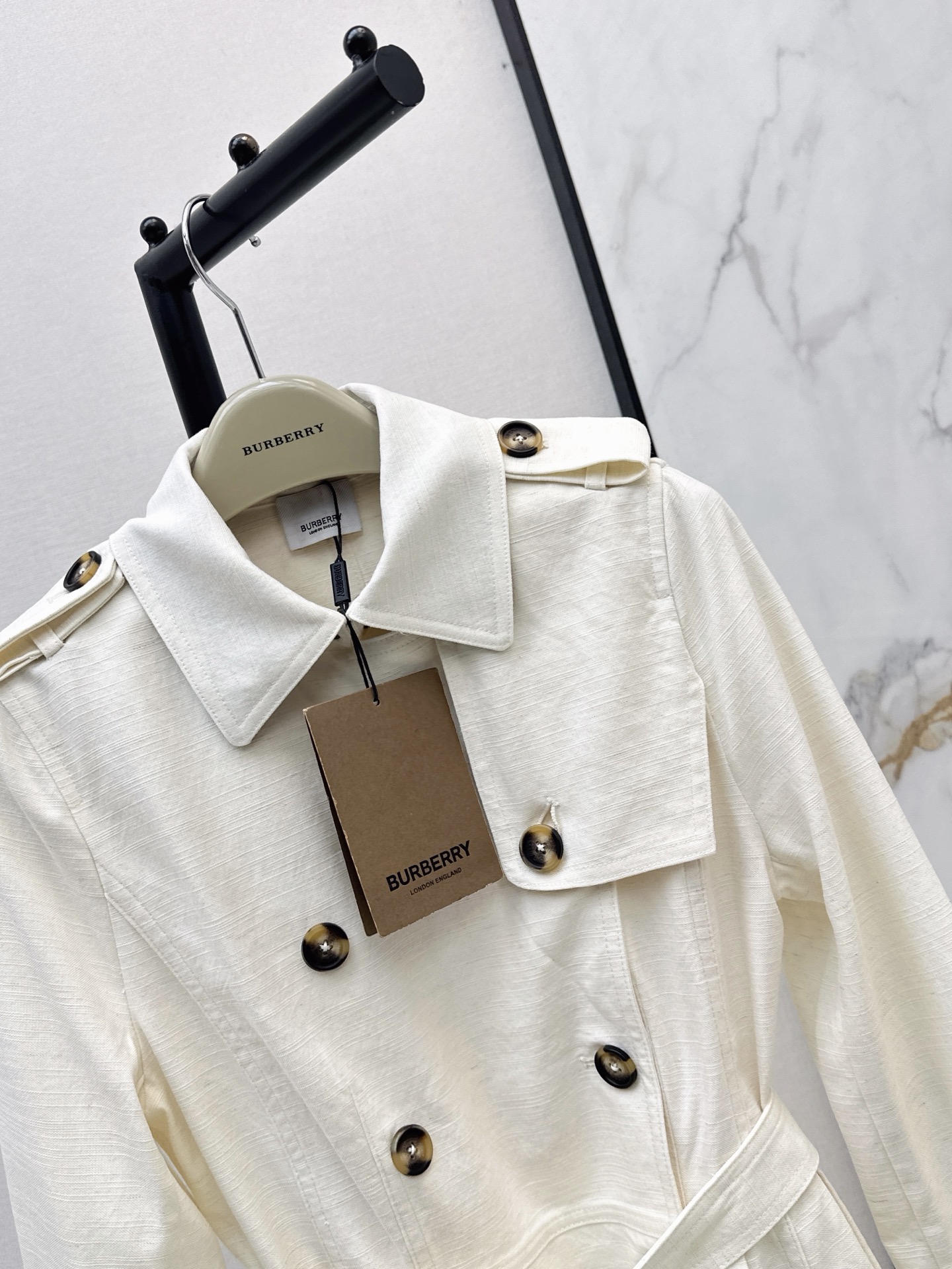 Bur 26fw belted trench coats