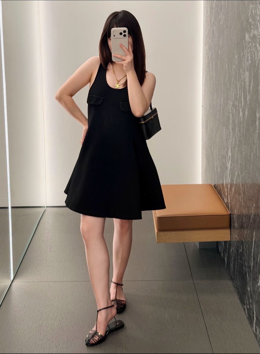 Celi 26fw sleeveless dress