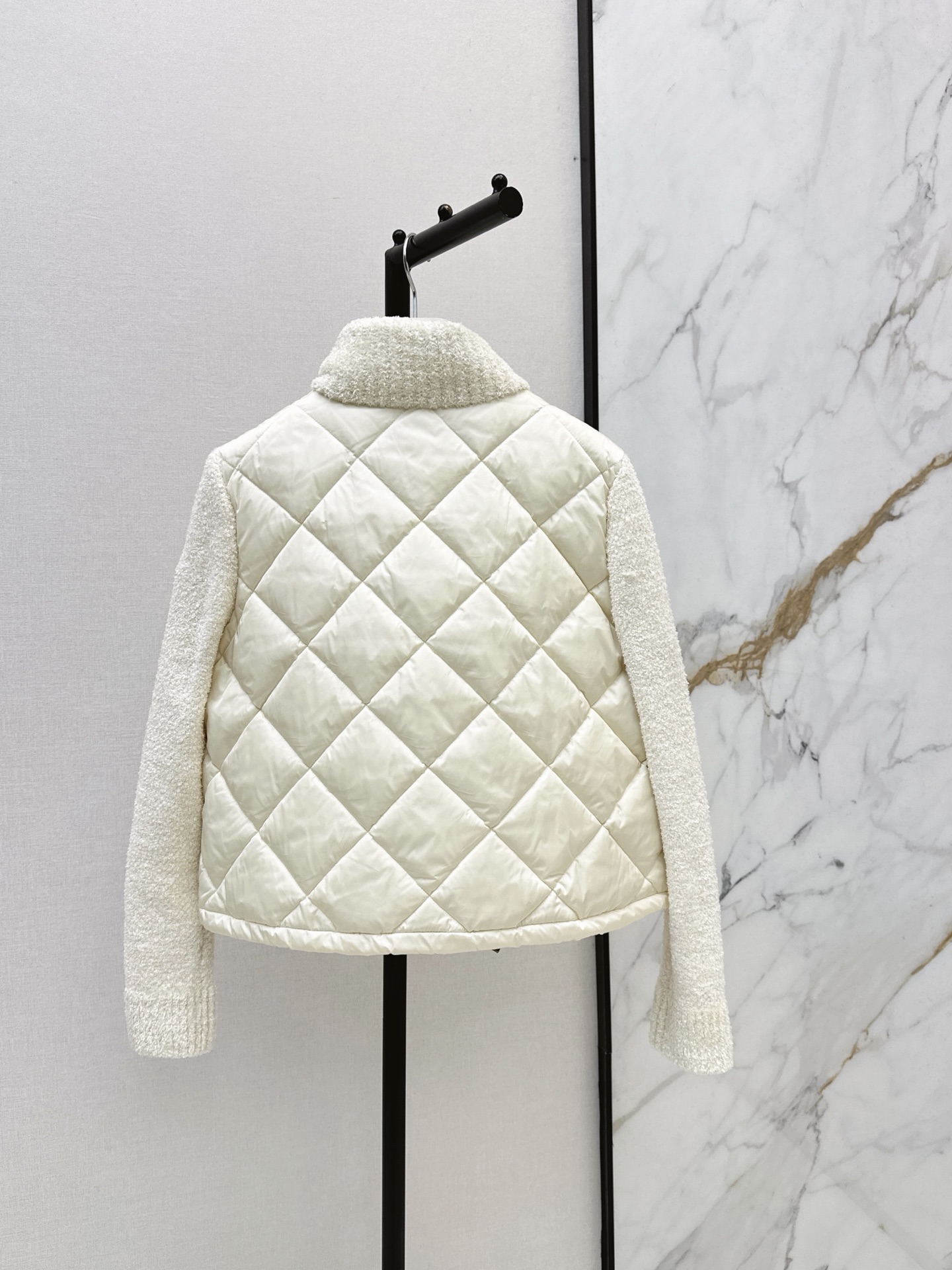 Monc 26fw knit contract down jacket