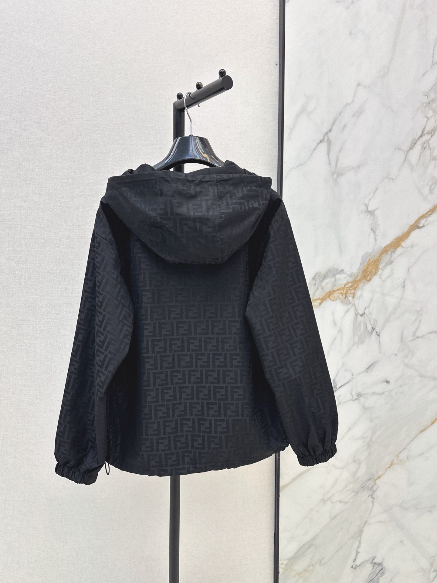 Fen 26fw jacquared hooded jacket