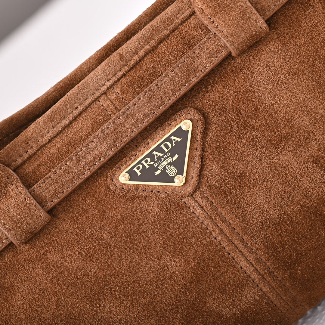 PD LuxSoft Medium Nubuck leather handbag