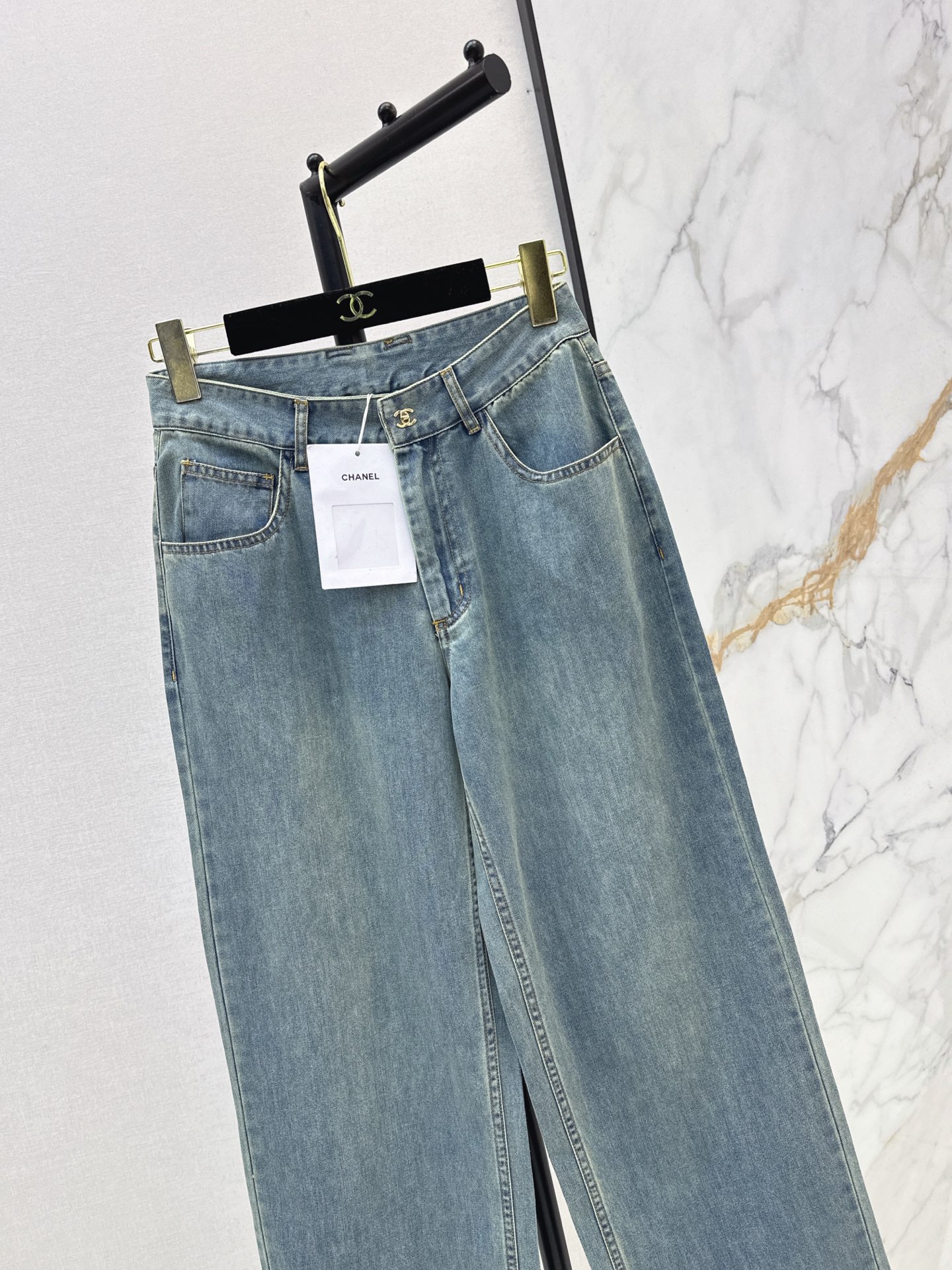 Chan 26ss straigh-leg jeans