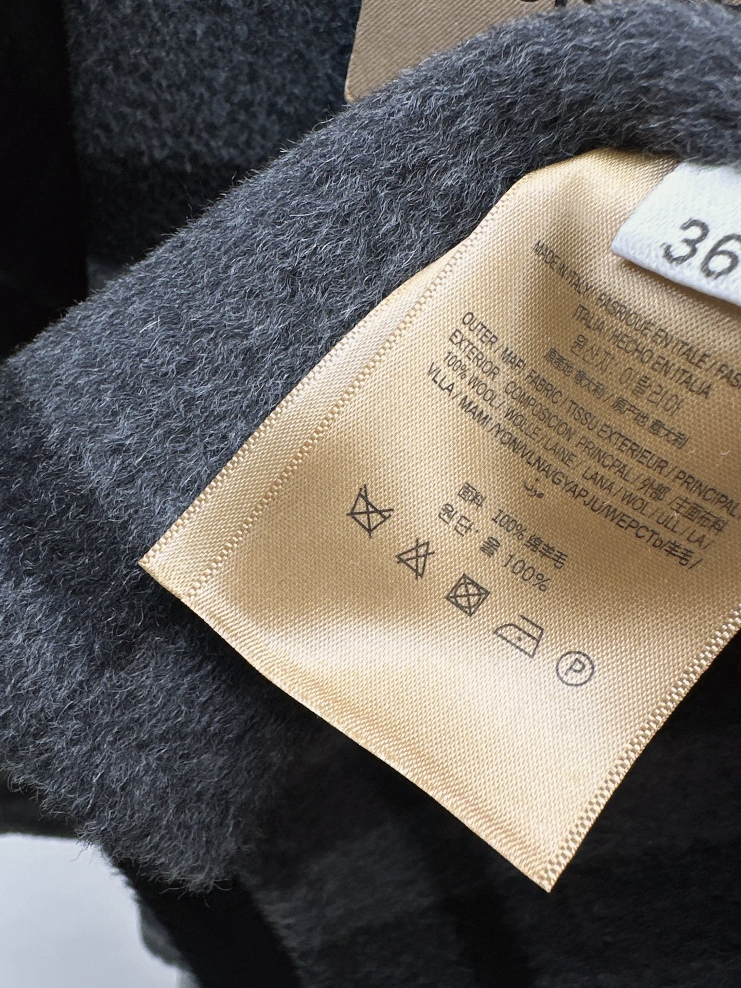Bur 26fw woolen jacket
