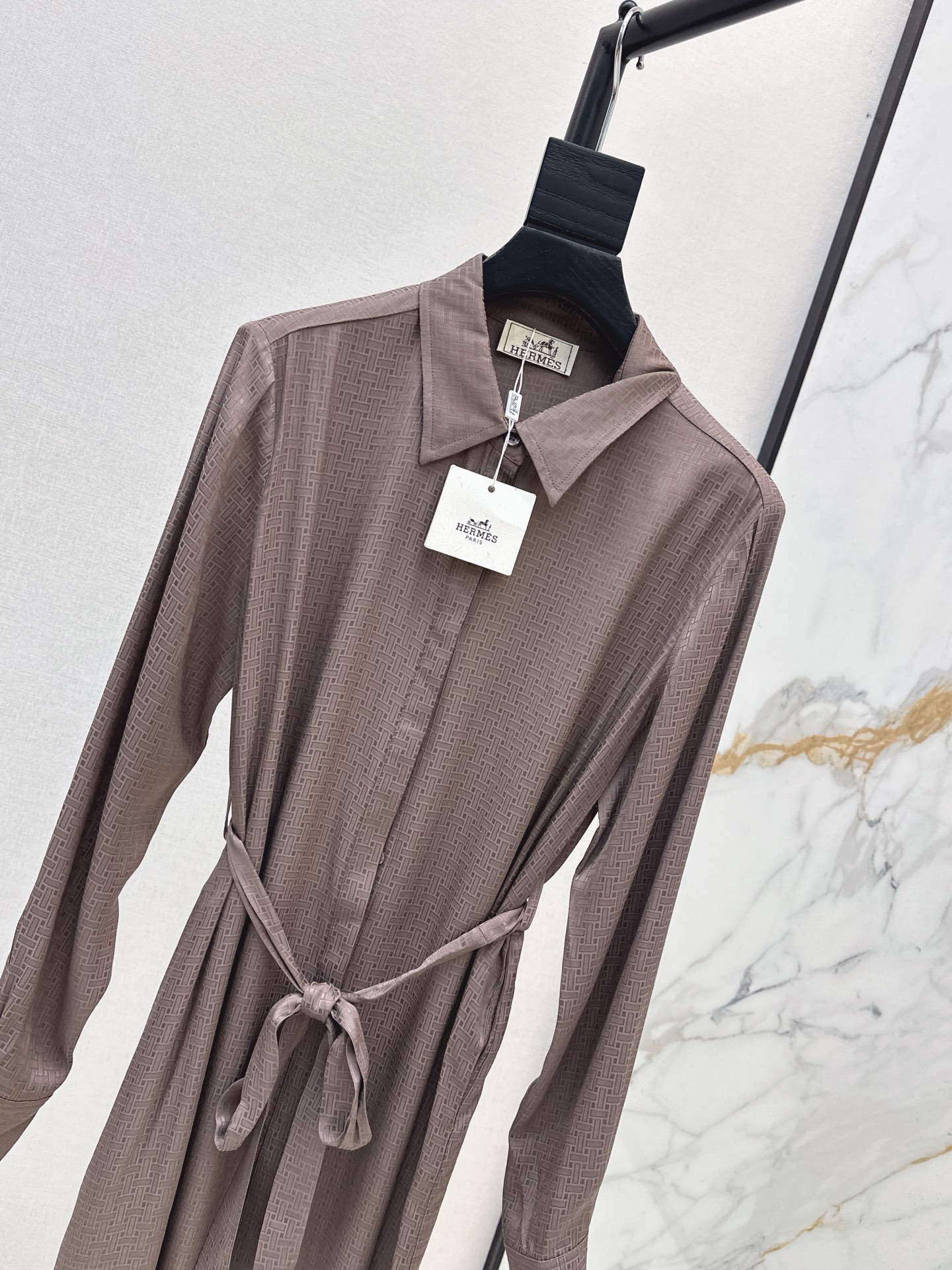 Her 26ss jacquard dress