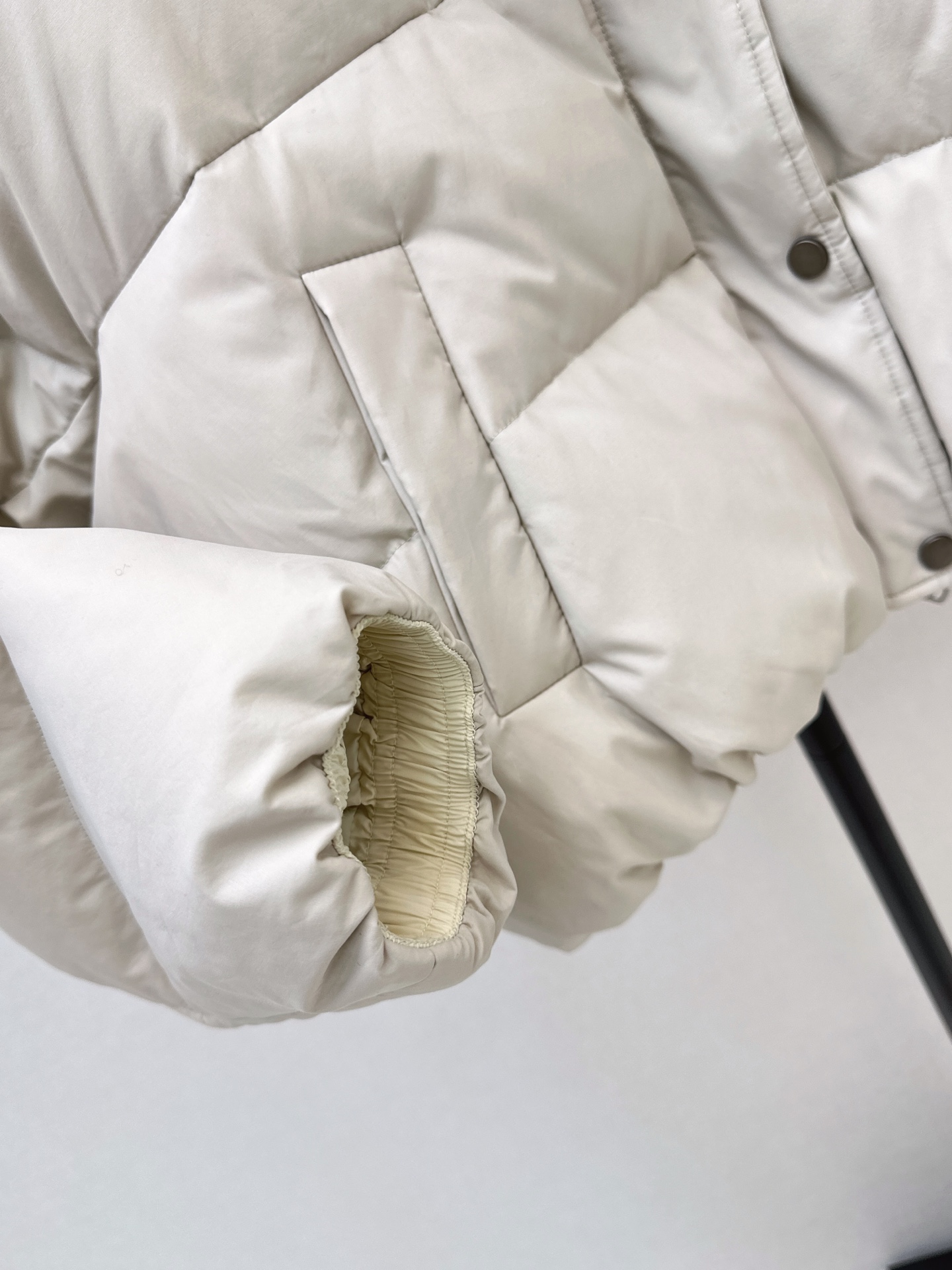 Brun 26fw fur-trim down jacket