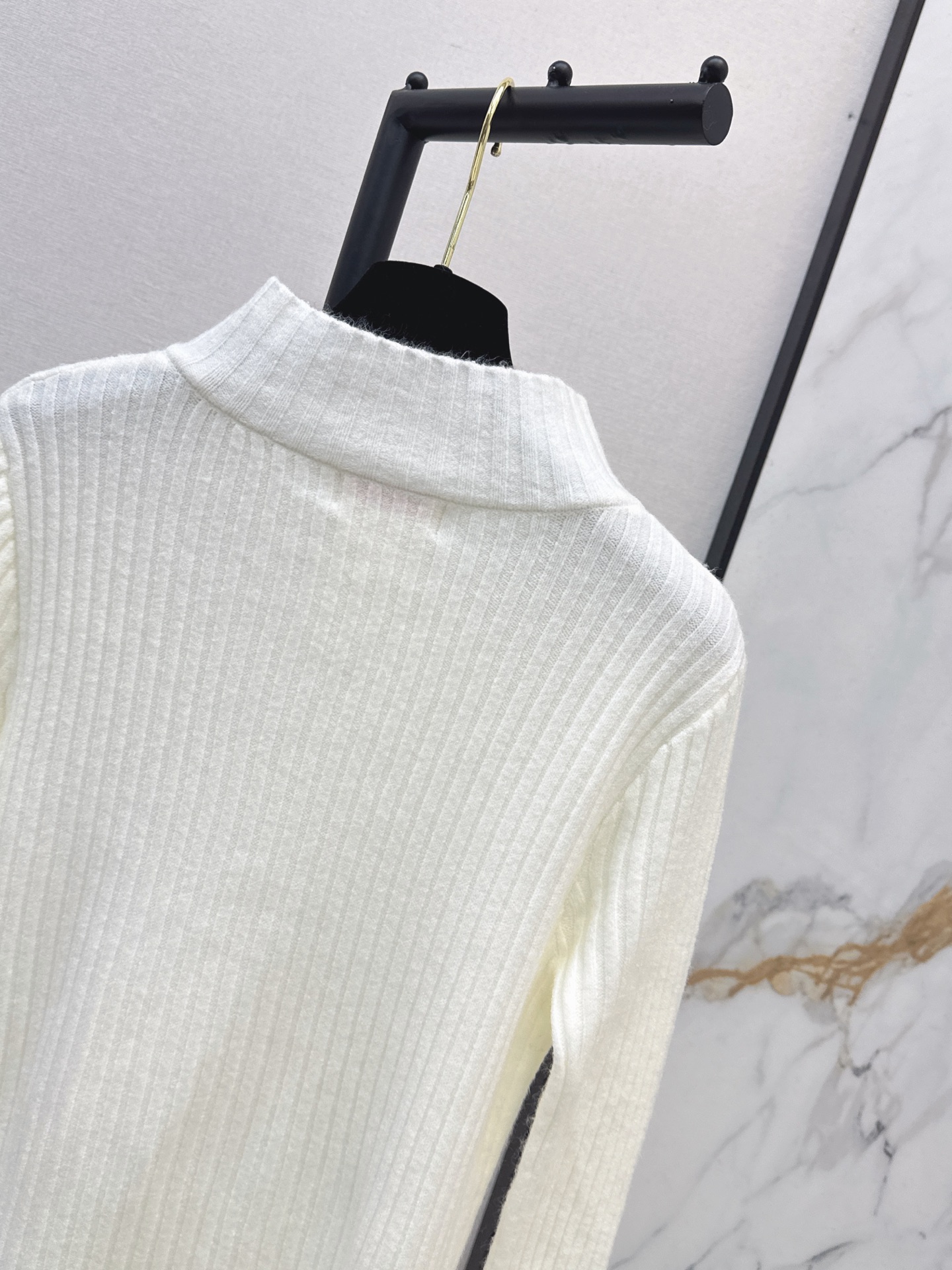 Chan 26fw slim-fit knit cardigan