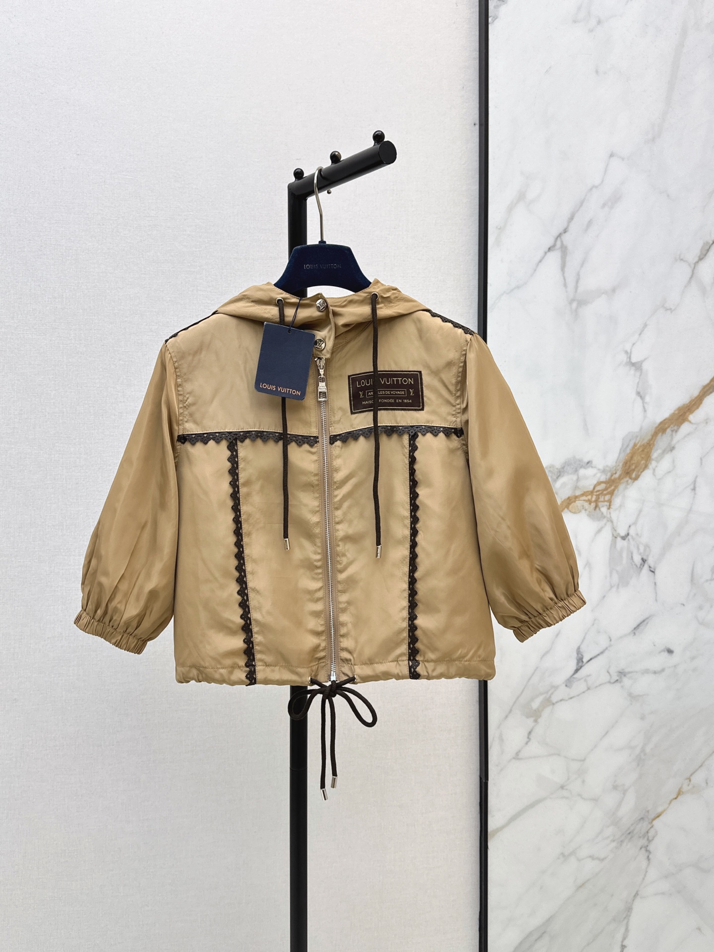 Loui 26ss lace trim jacket