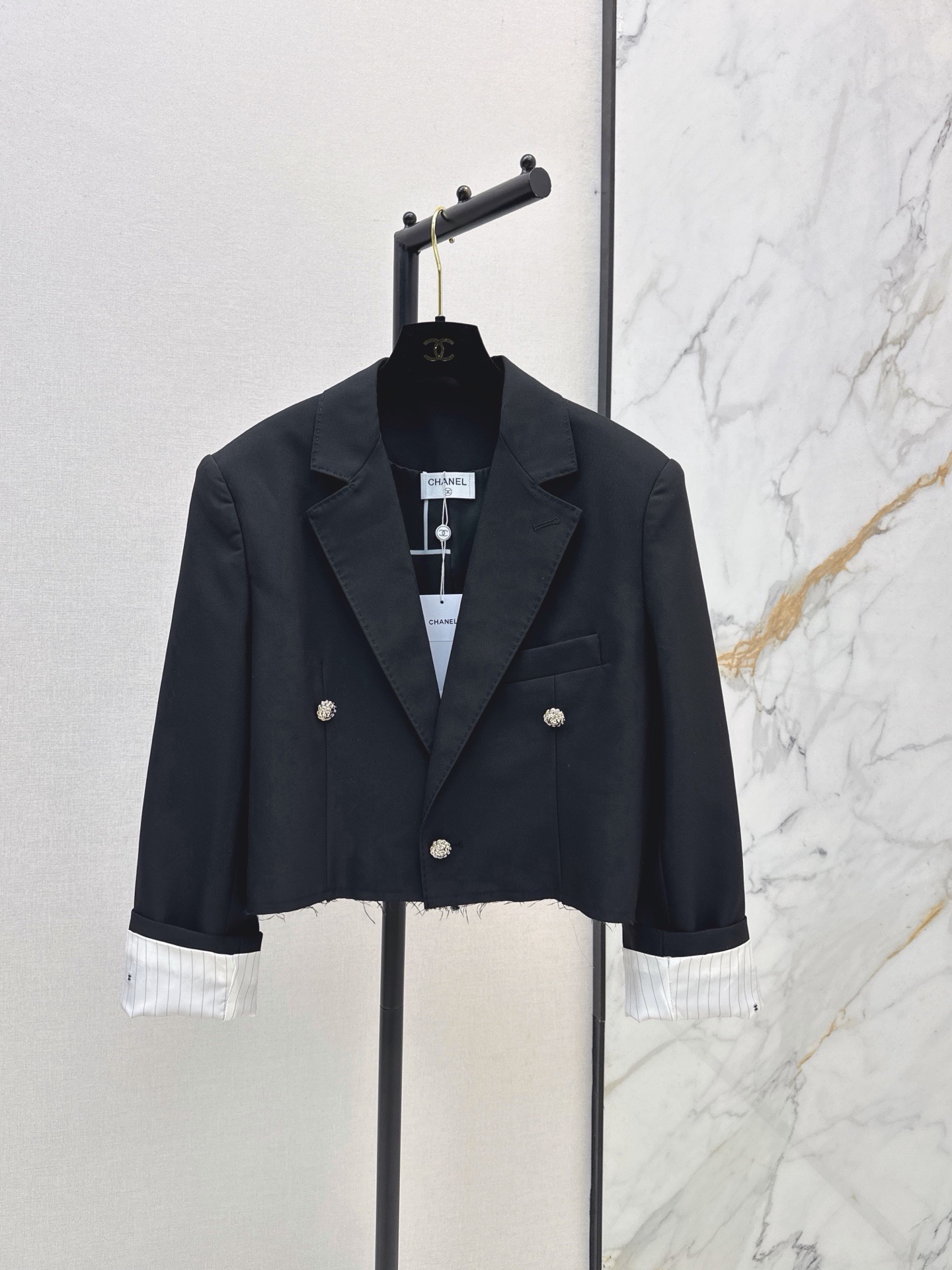 Chan 26fw ceopped jacket