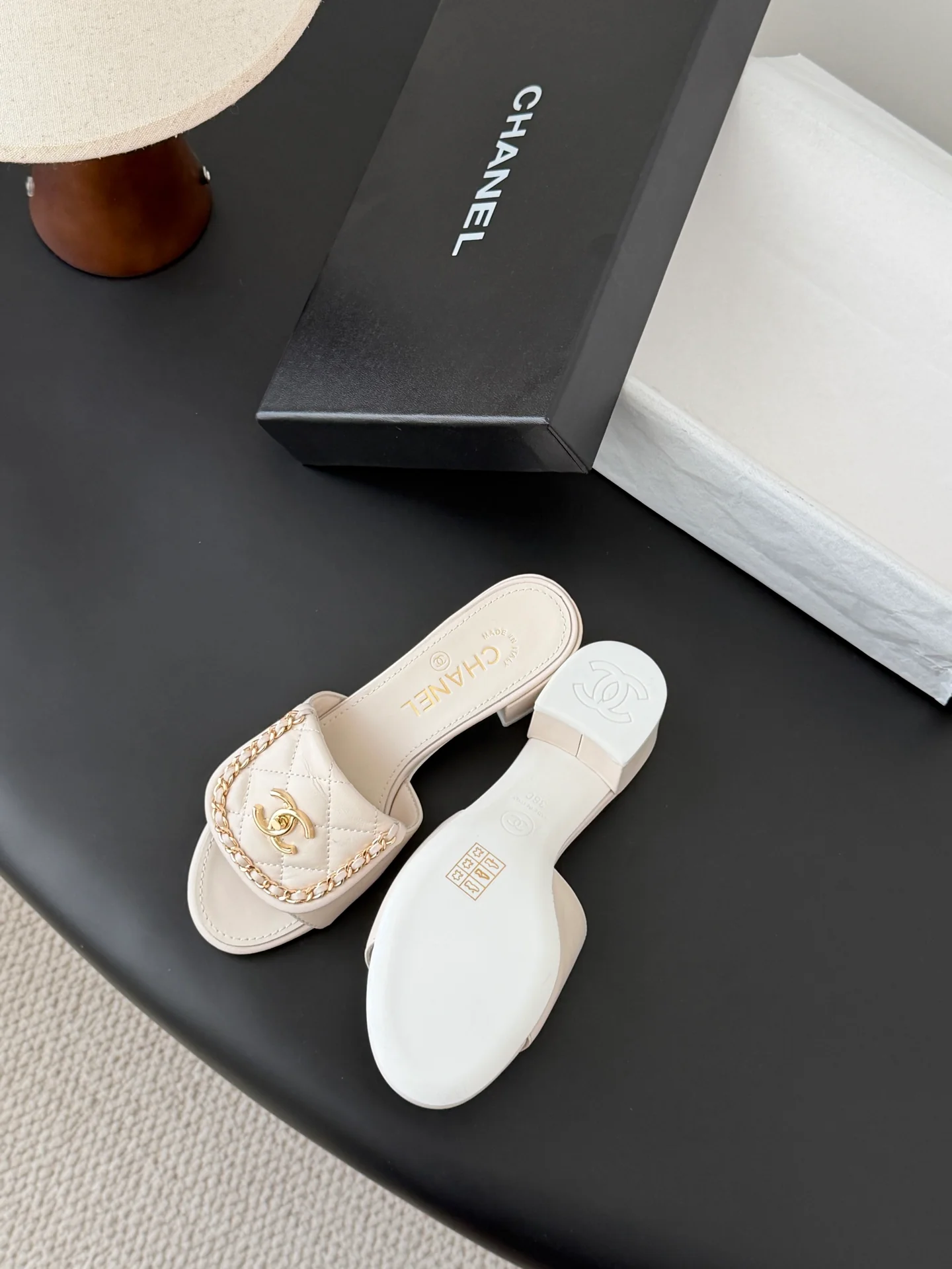 Chan 26ss chunky sandals