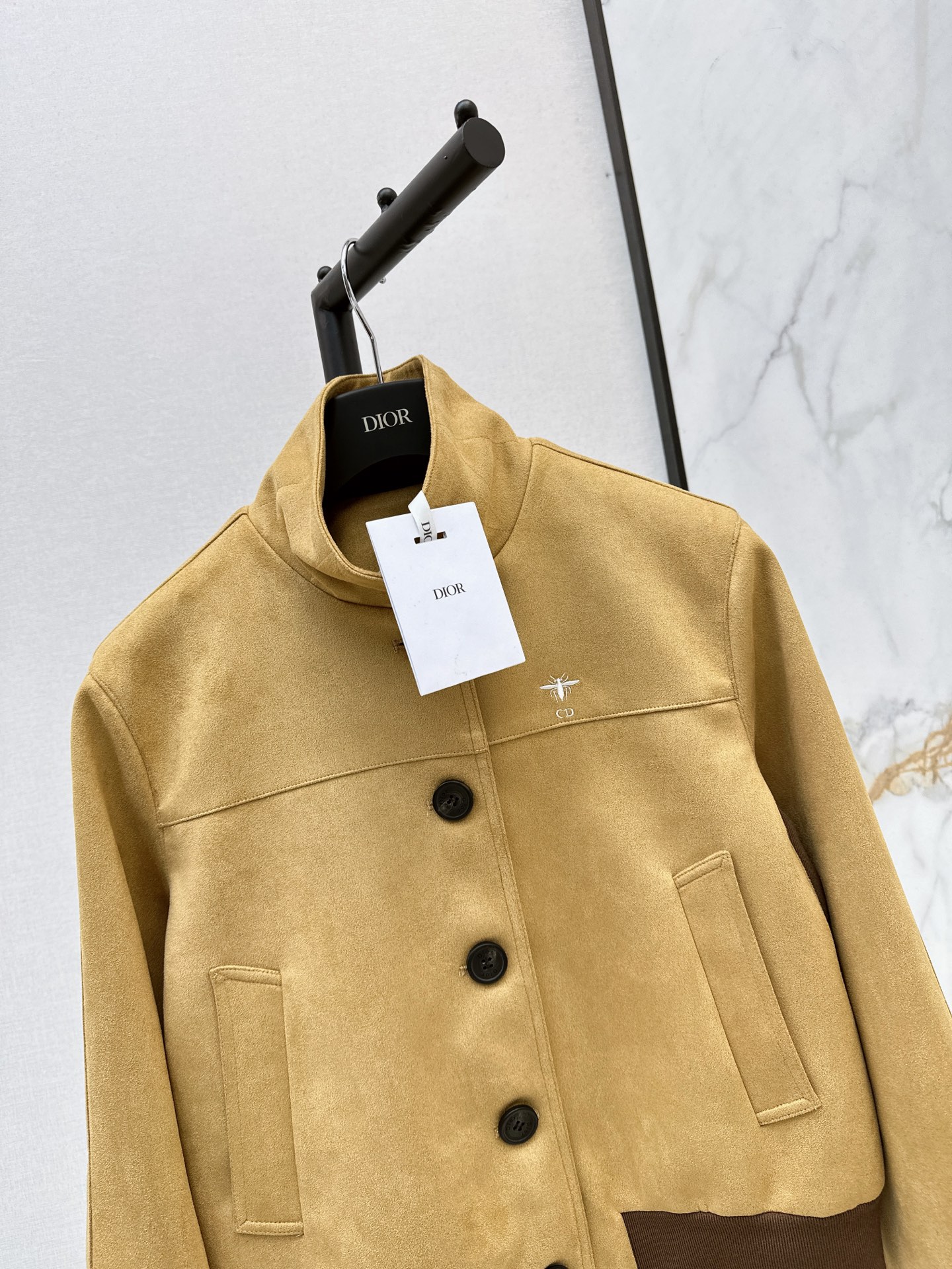 CD 26fw suede fleece zipper jacket