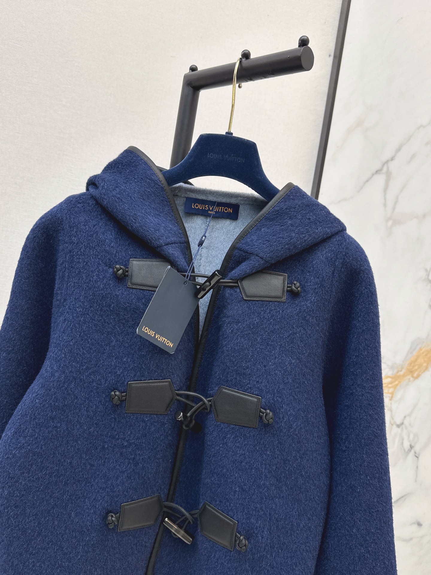 Loui 26fw woolen hooded jacket