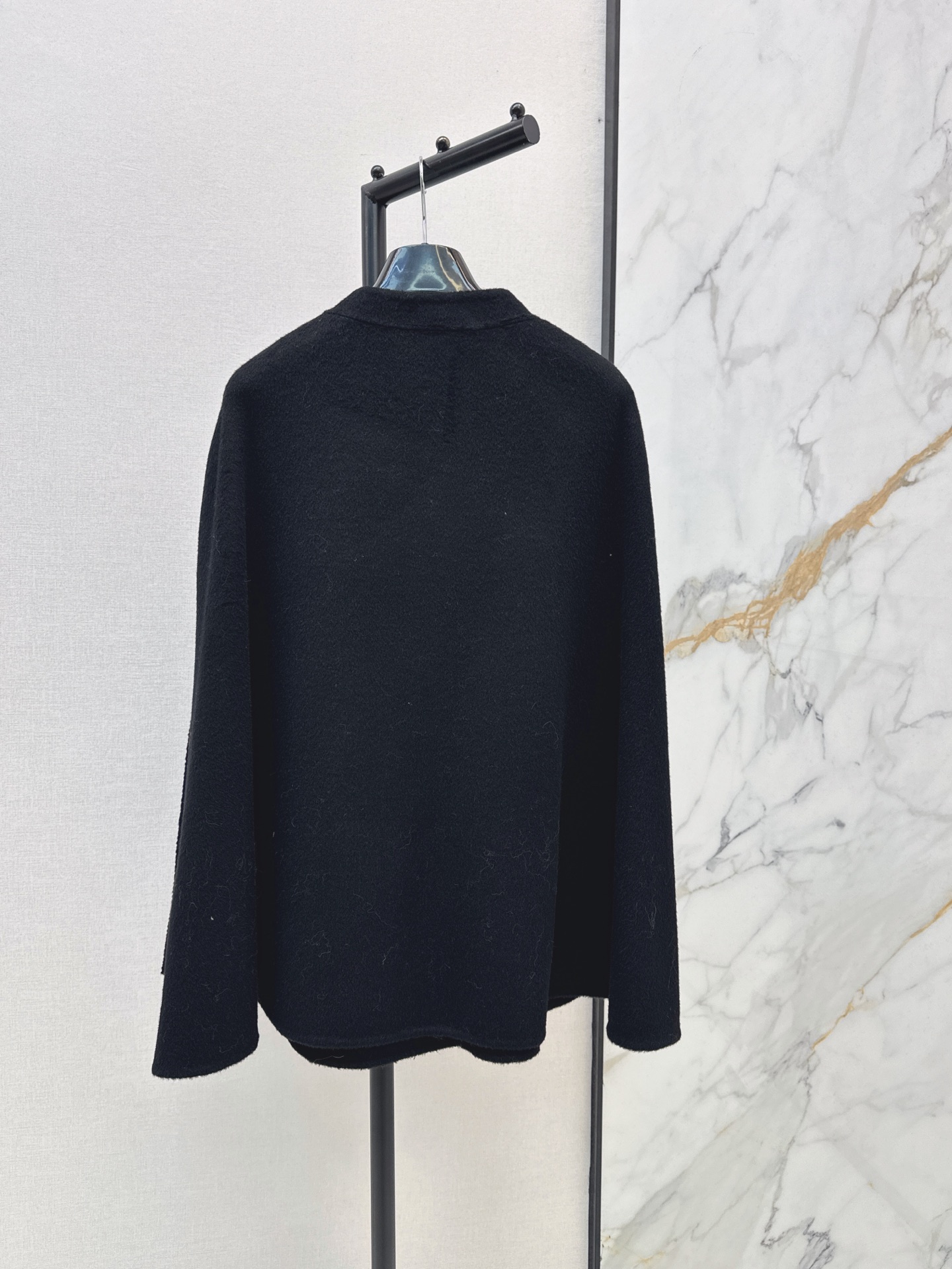 Fen 26fw woolen cape jacket