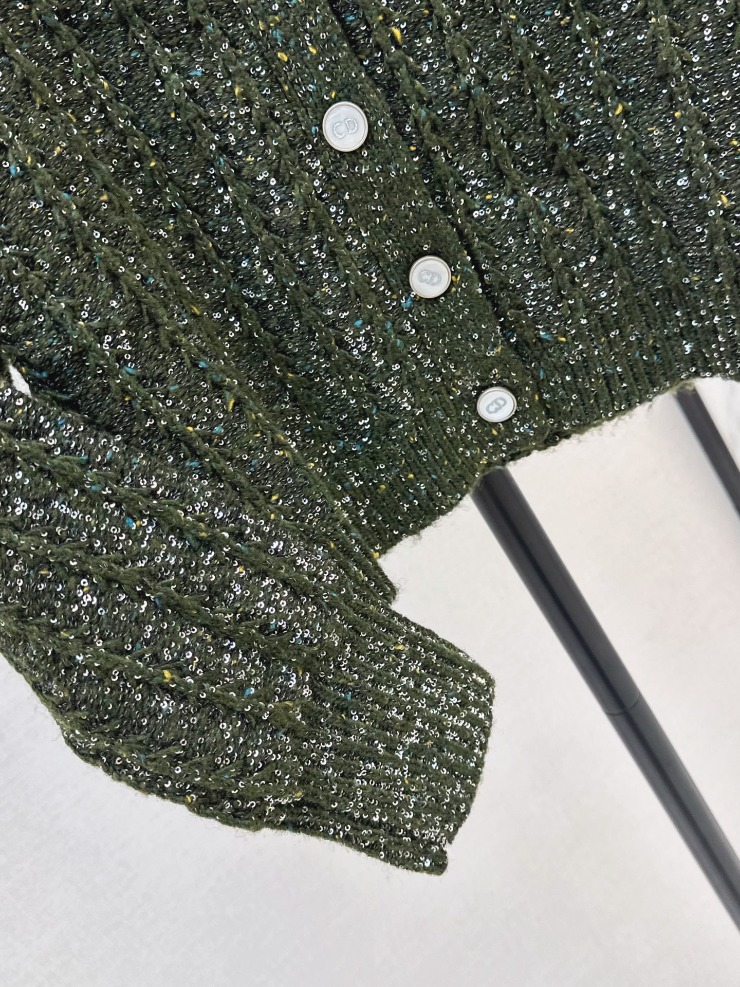 CD 26fw sequin cardigan jacket