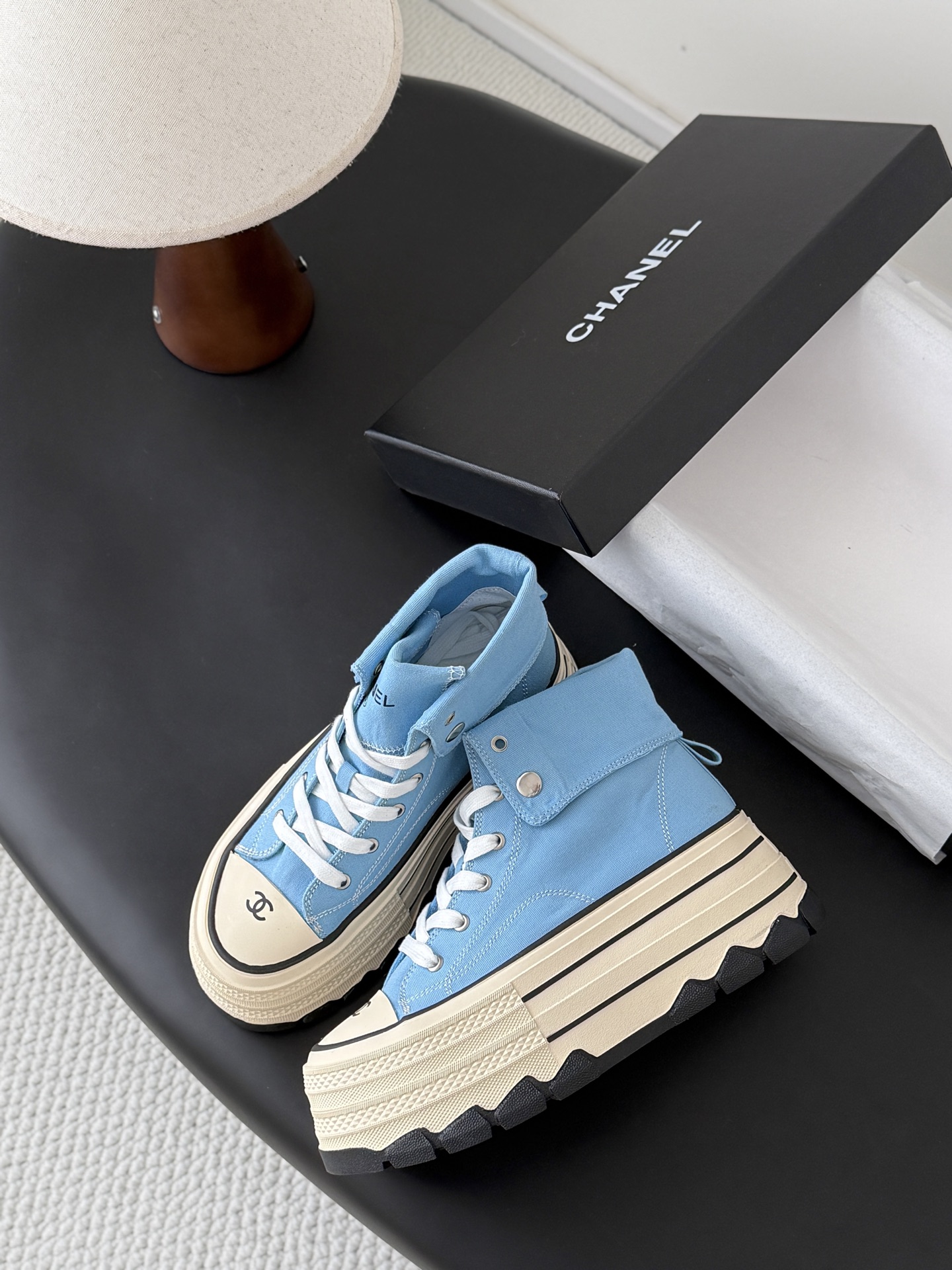 Chan 26ss thick canvas shoes