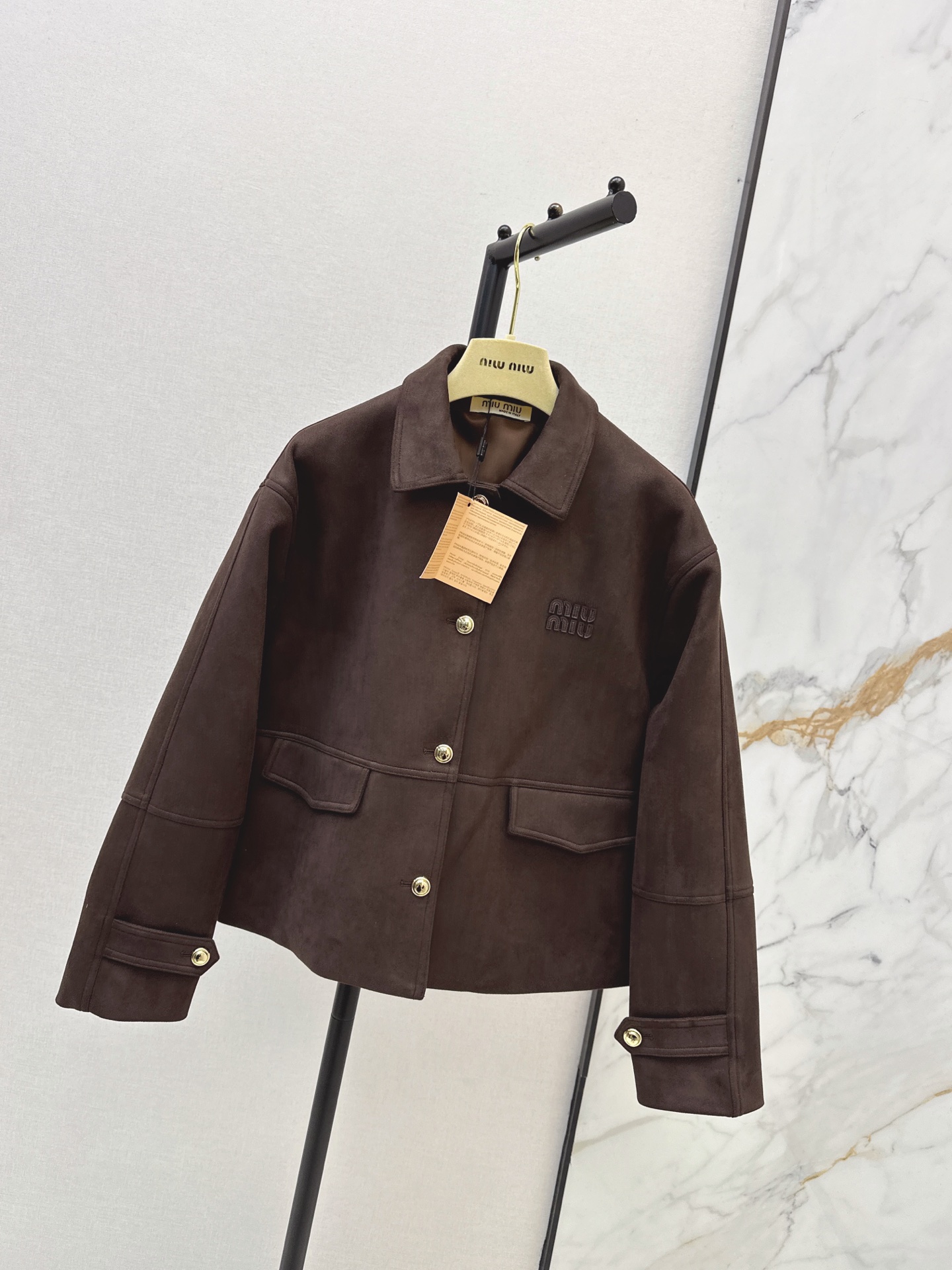 Miu 26fw collared jacket