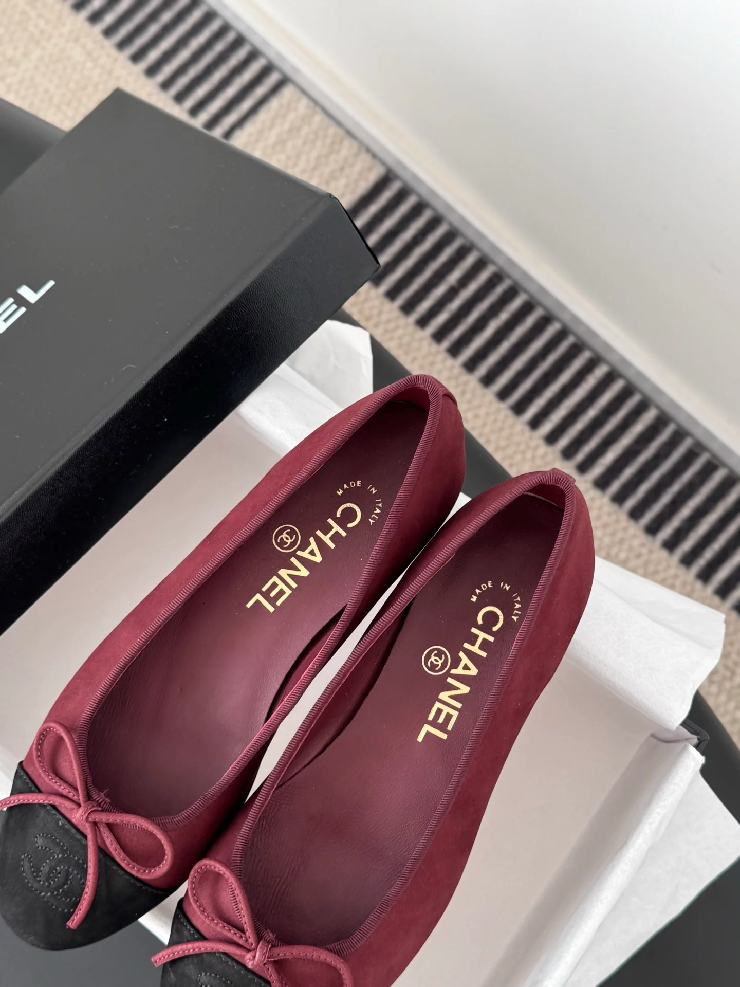 Chan 26ss ballerina shoes