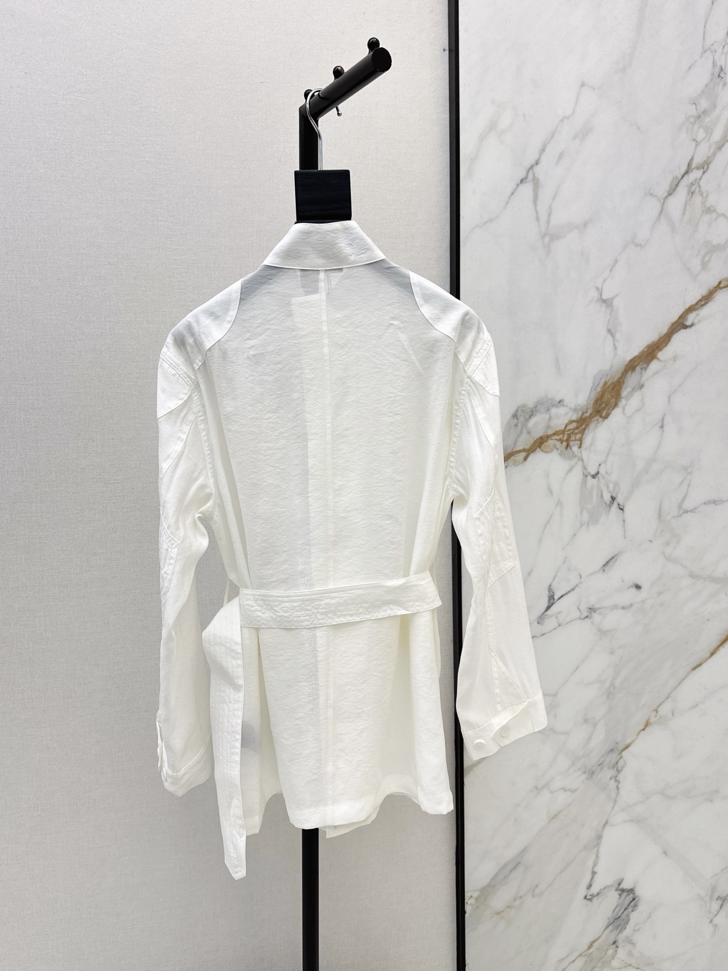 Ralp 26fw stand collar belted jacket