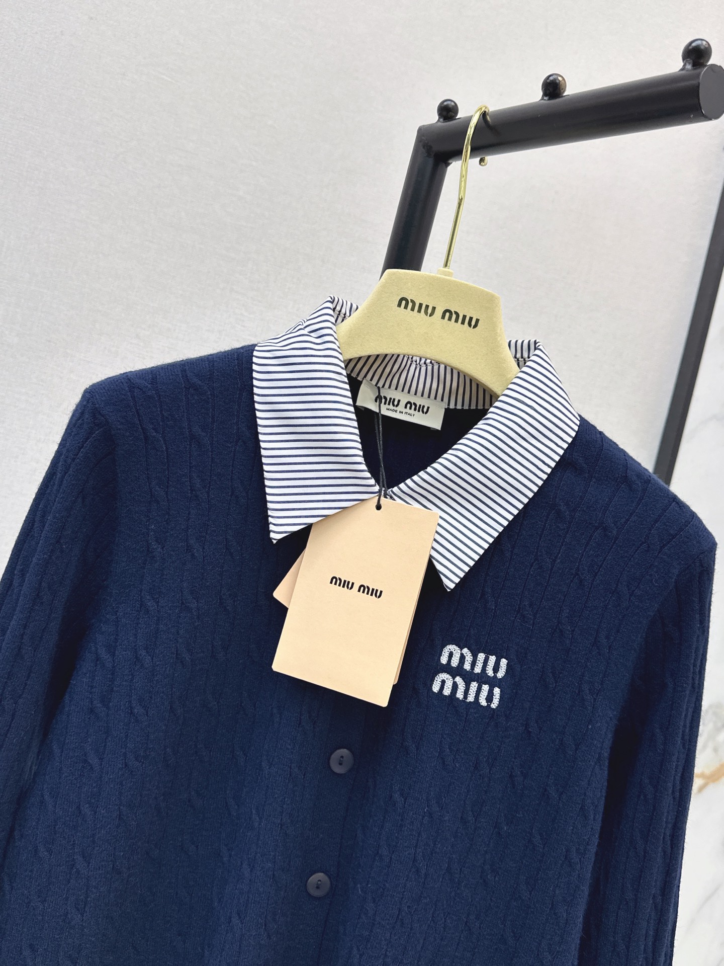 Miu 26fw knit sweater