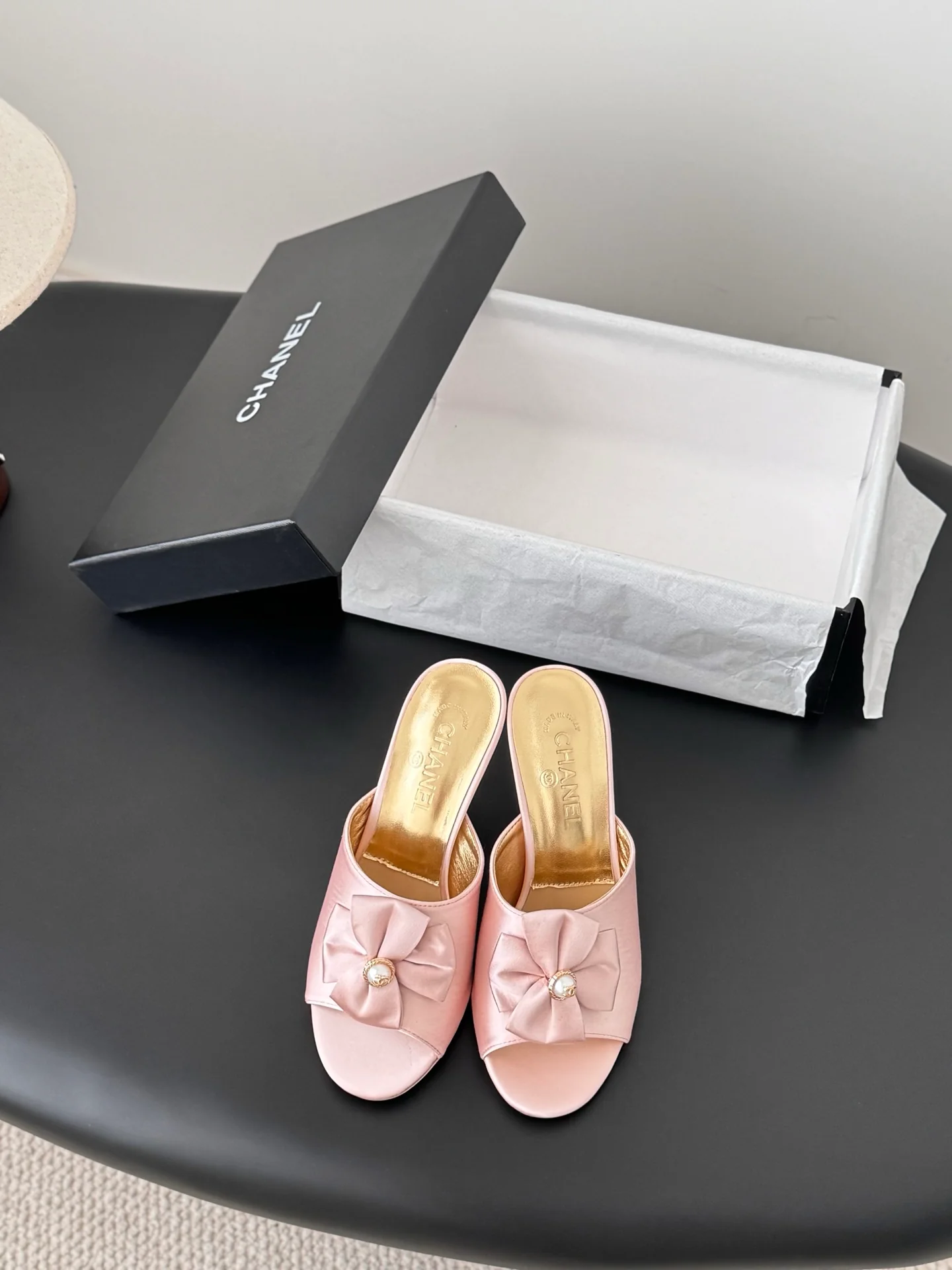Chan 26ss heel sandals