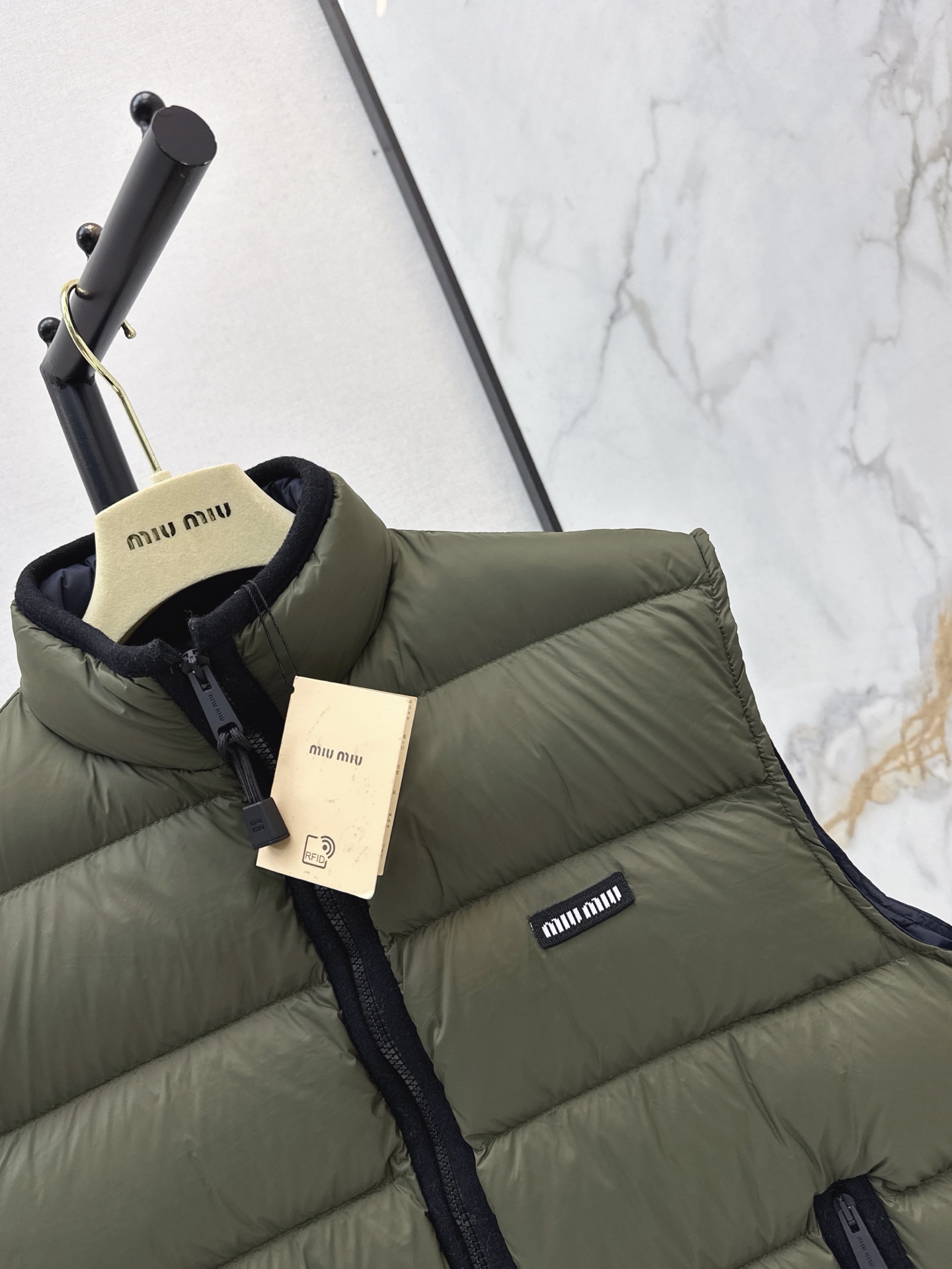 Miu 26fw down vest