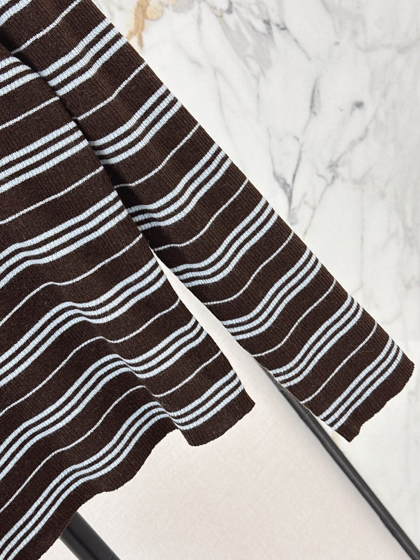 Chan 26fw stripe wool sweater