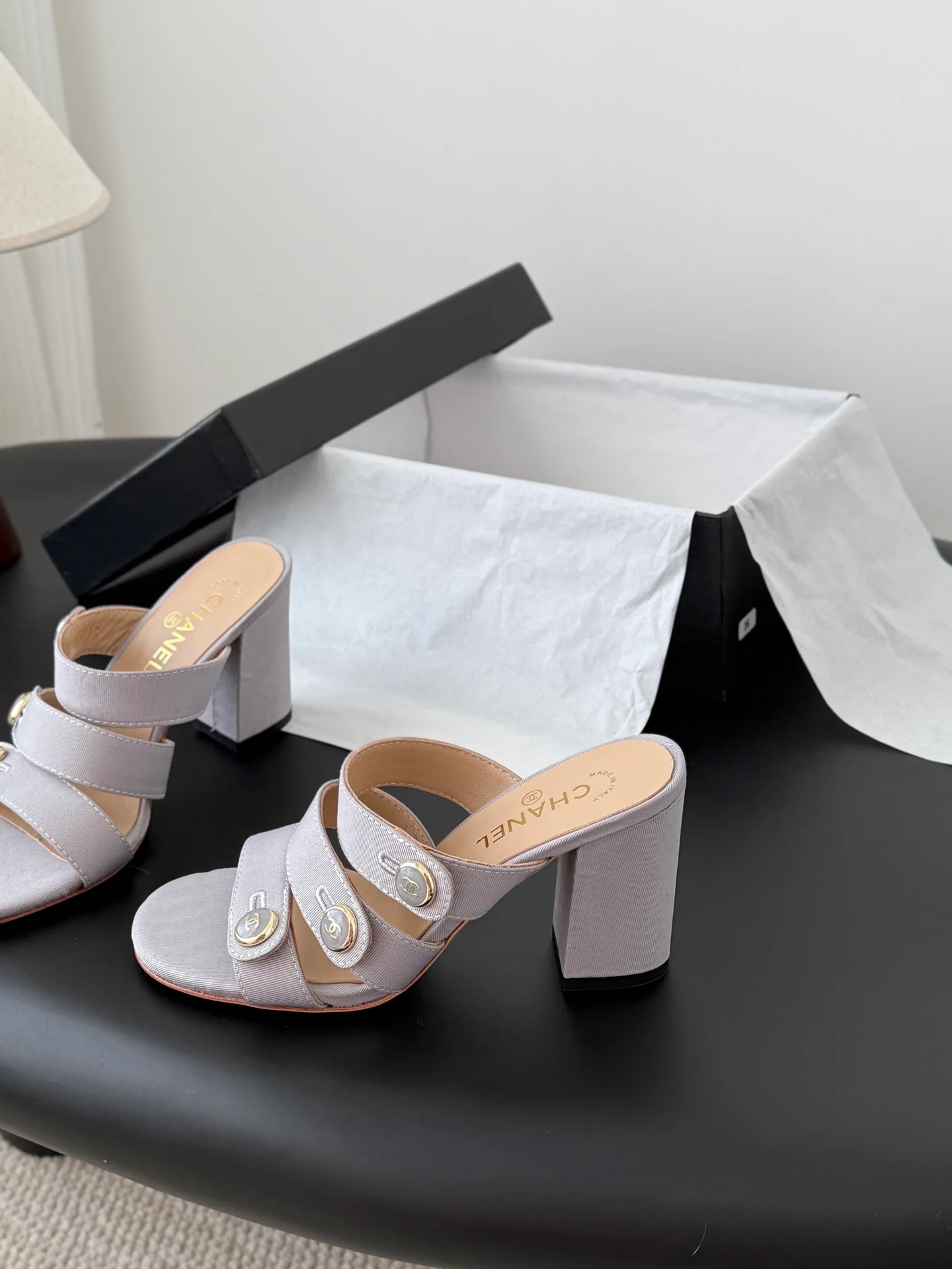Chan 26ss high*heel sandals