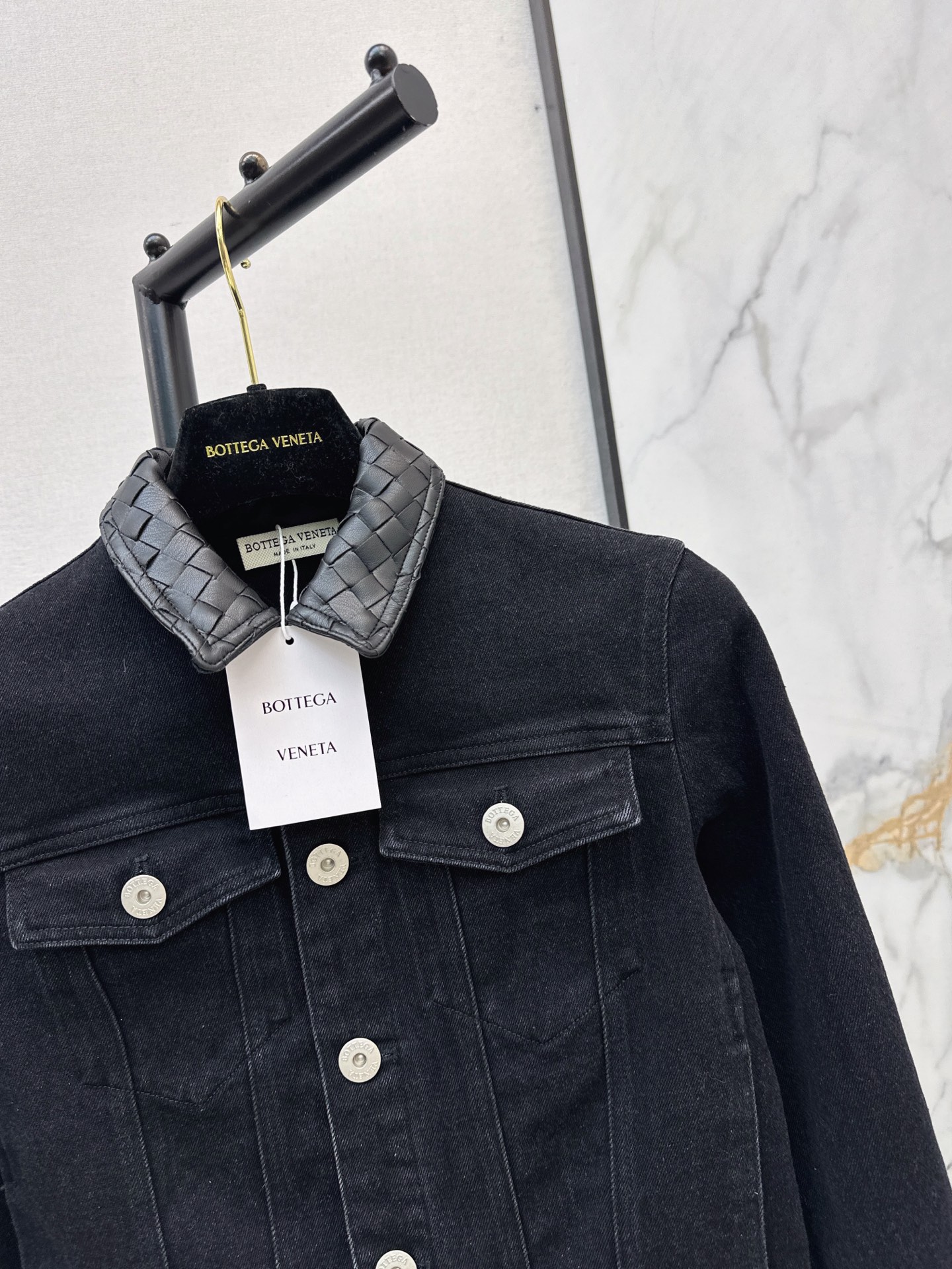 Bott 26fw cropped denim jacket