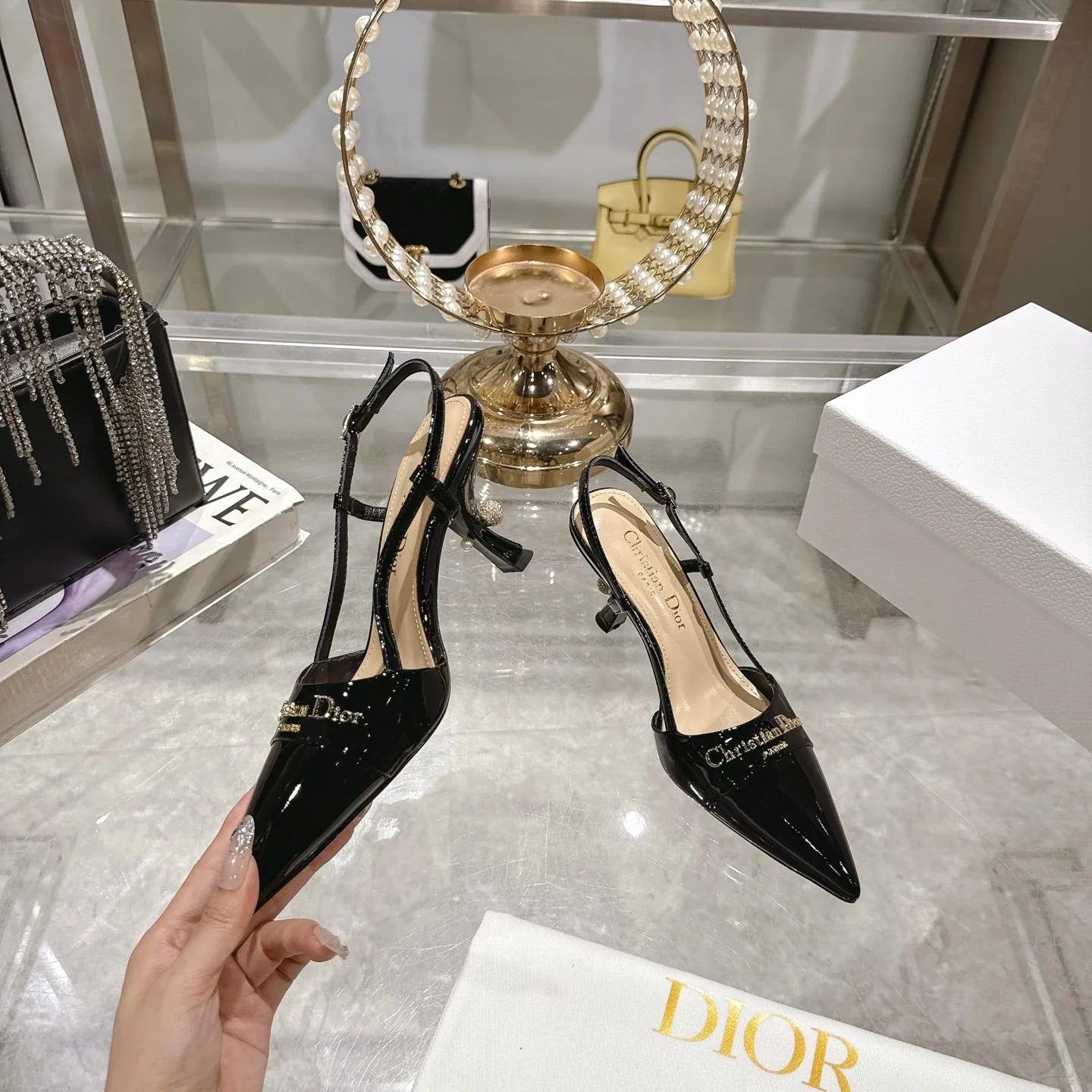 CD 25ss slingback pump