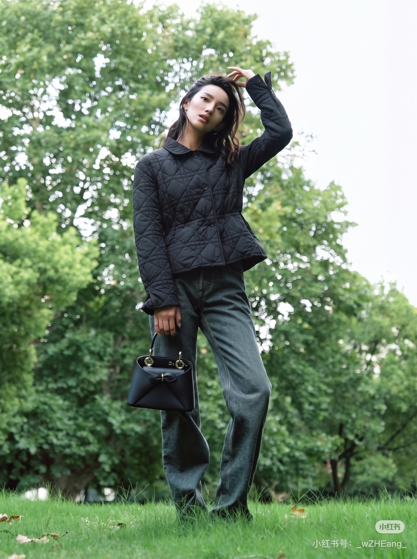 CD 26fw drawstring padded jacket
