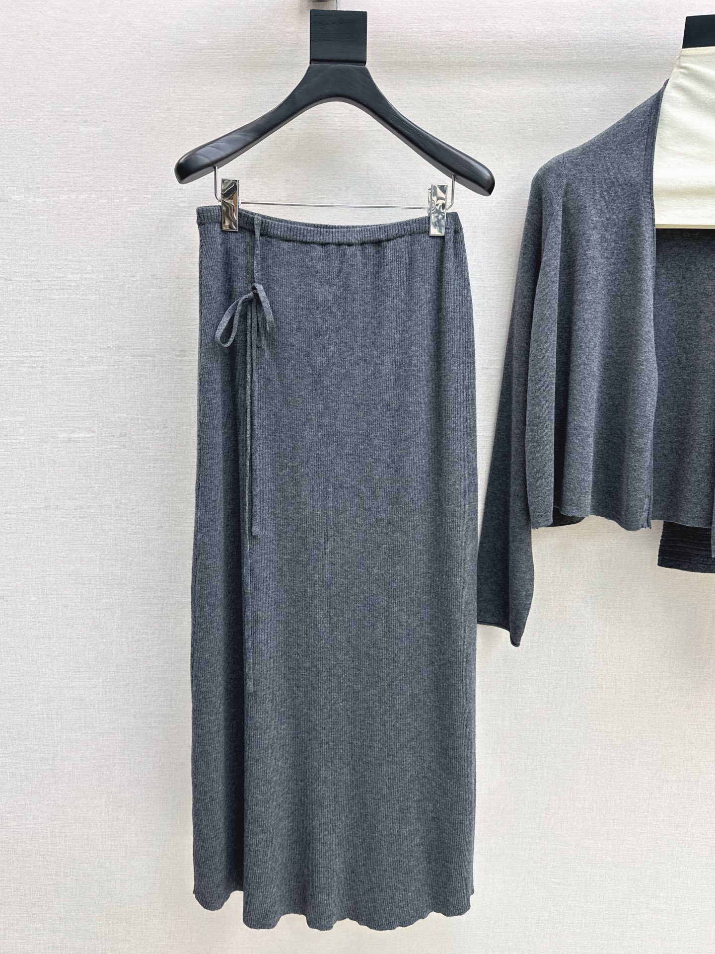 Ralp 26fw knit vest cardigan skirt sets