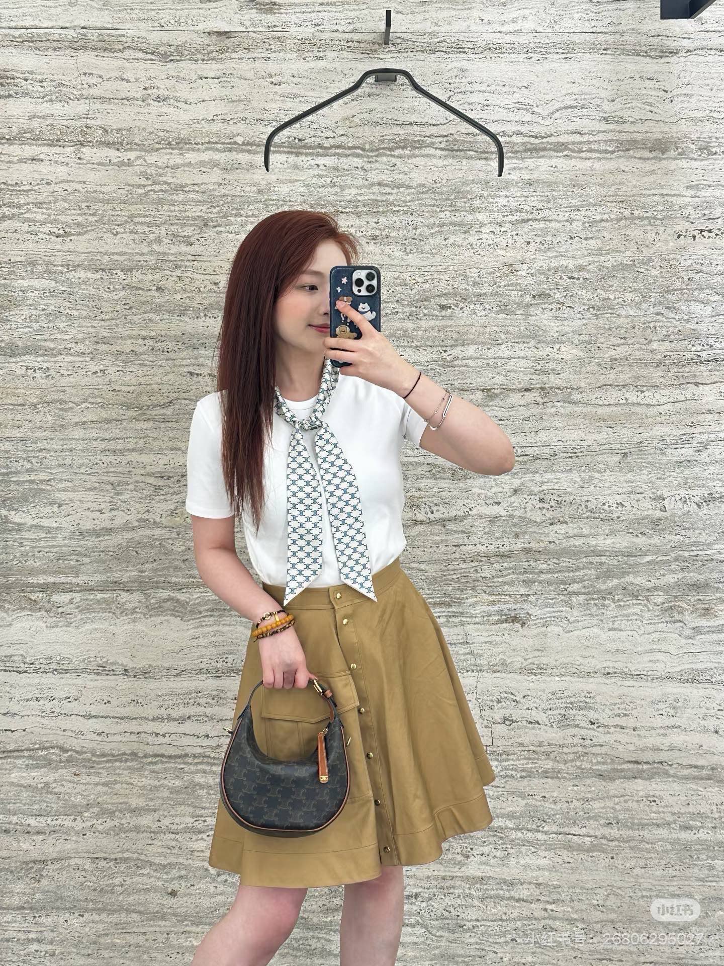 Celi 26ss crago skirt
