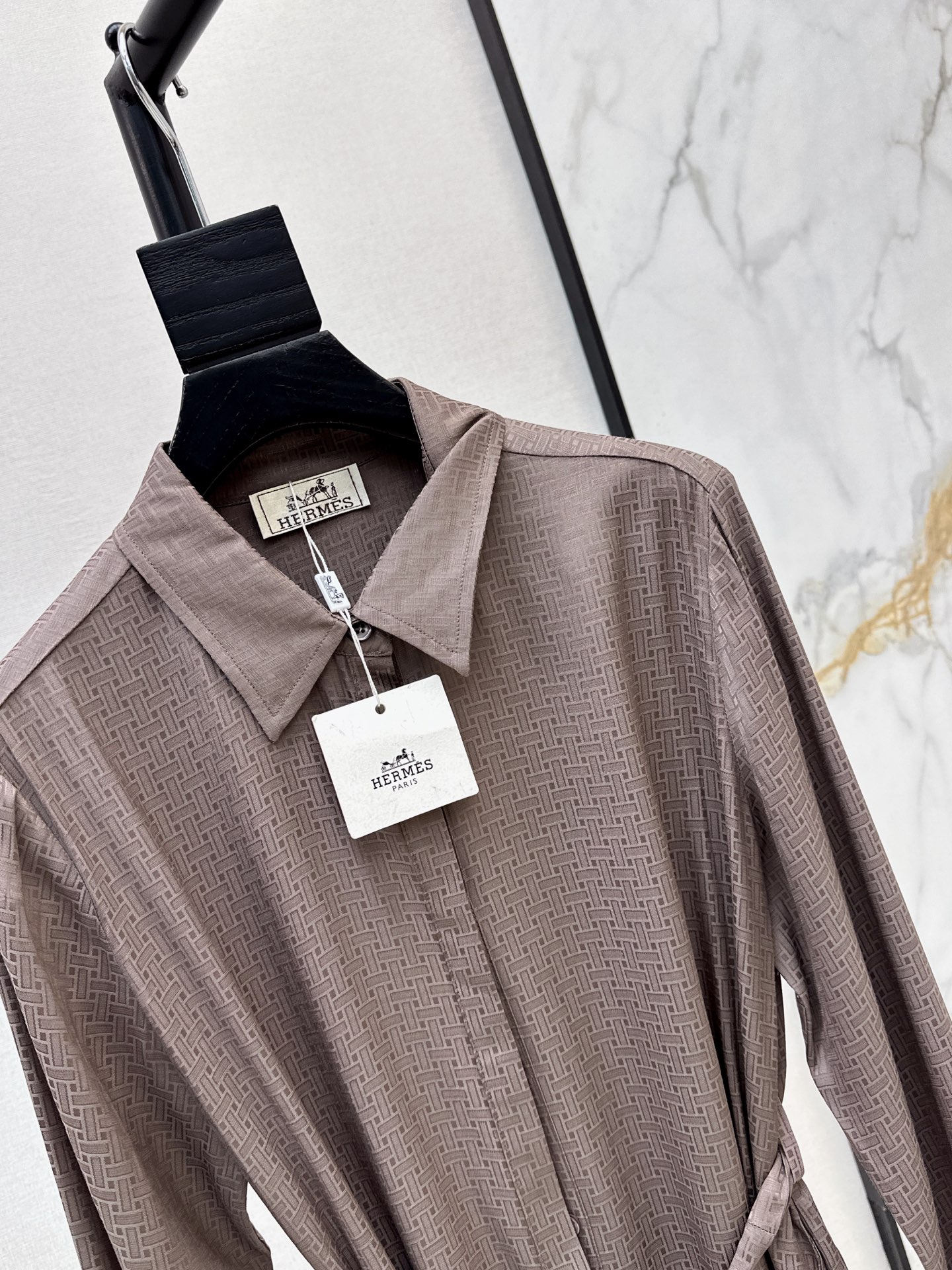 Her 26ss jacquard dress