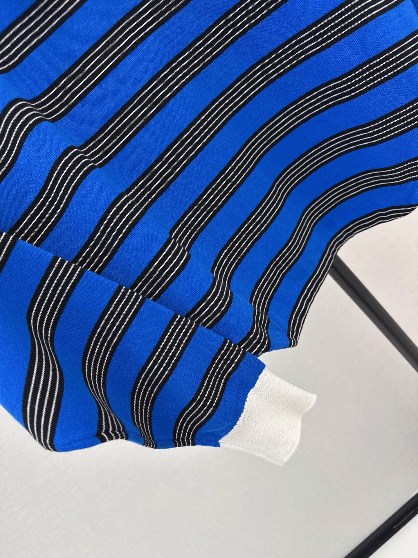Celi 26fw stripe polo knitwear