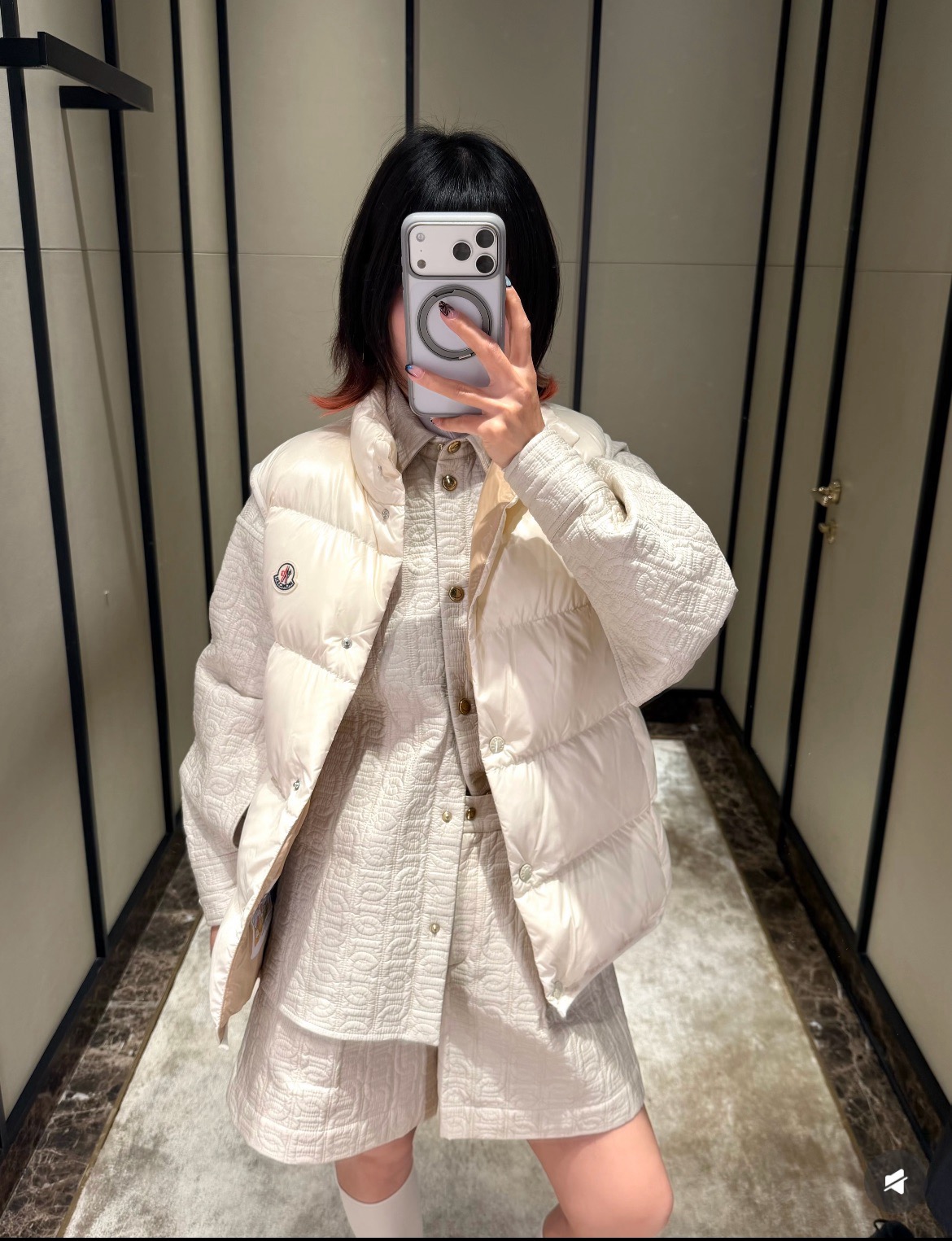 Monc 26fw embroidery jacket