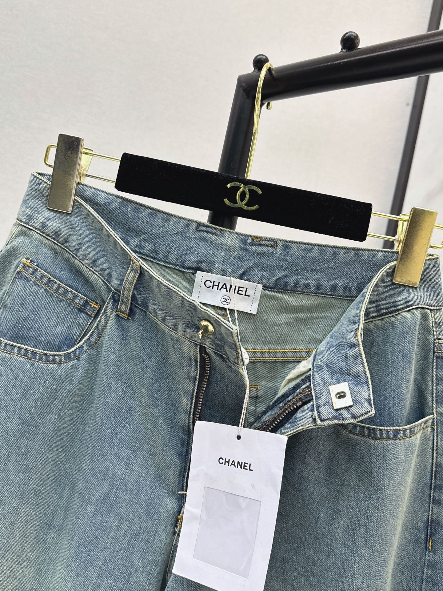 Chan 26ss straigh-leg jeans