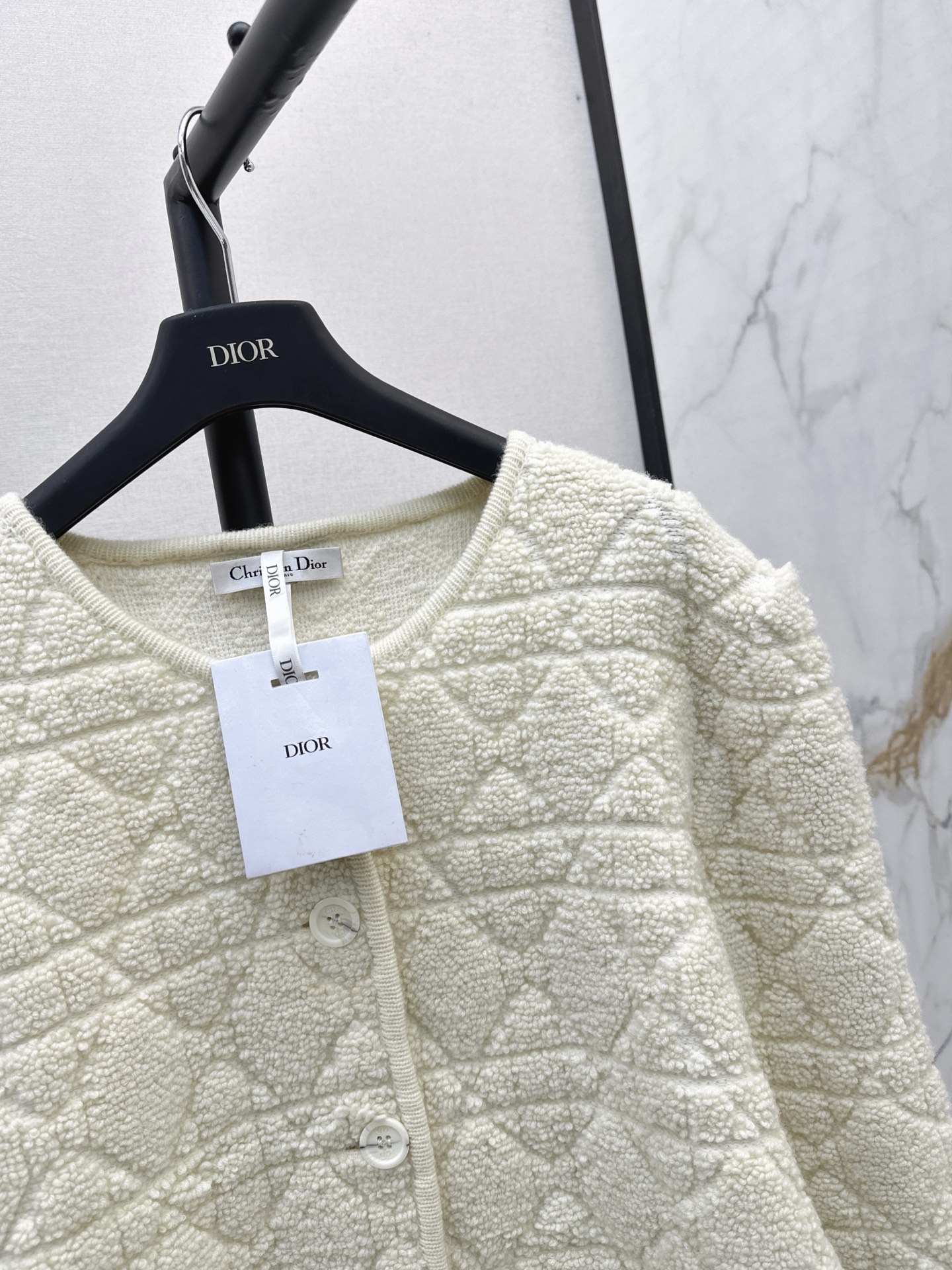 CD 26fw textured jacket