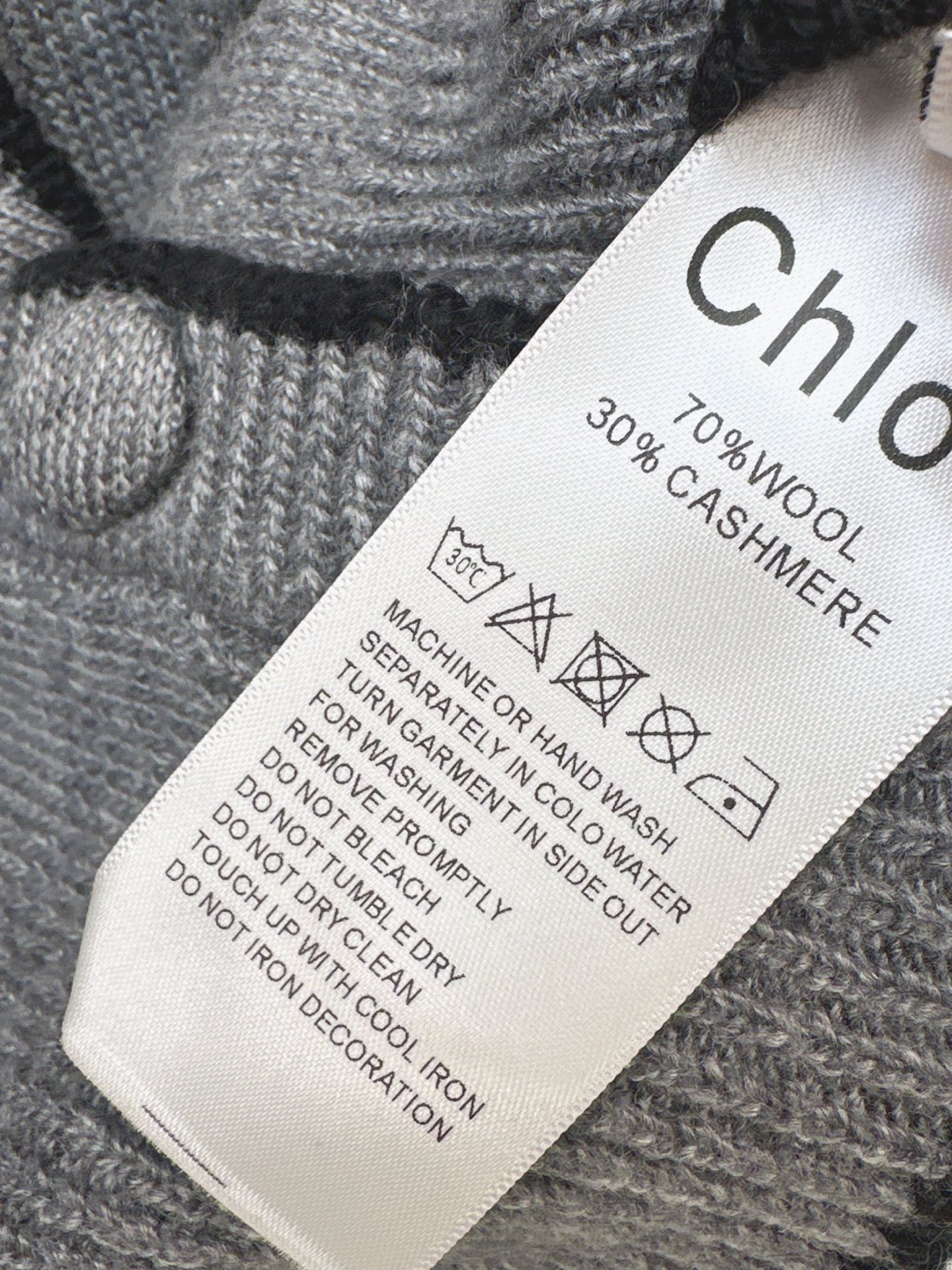 Chol 26fw knit cardigan