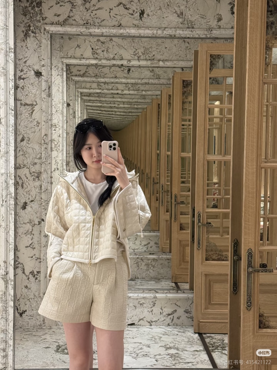 Monc 26fw hooded padded jacket