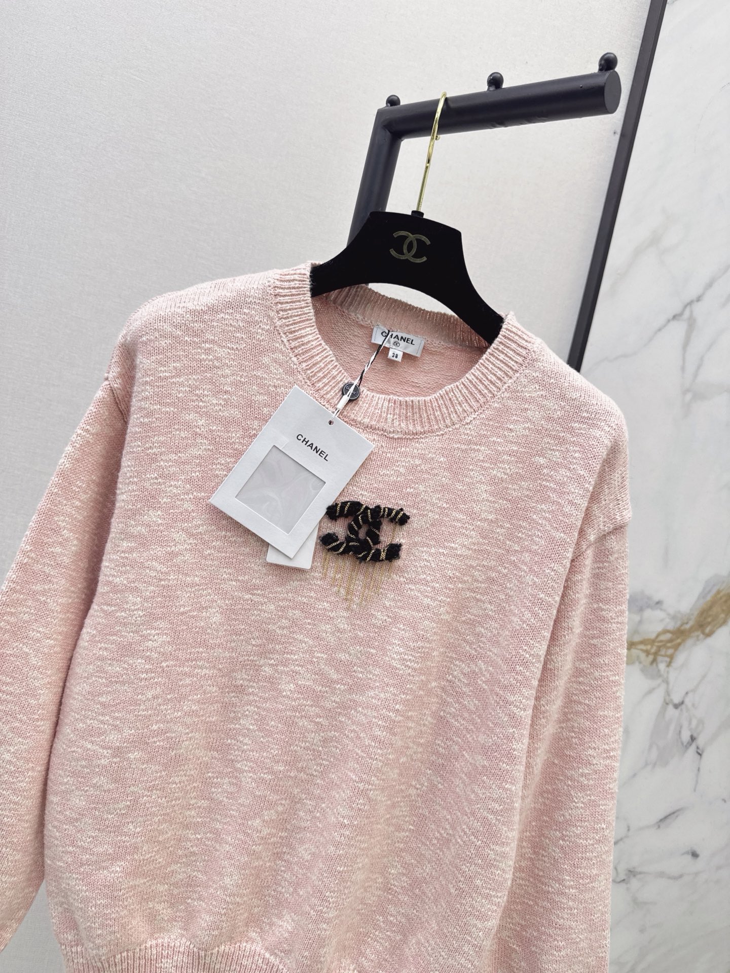 Chan 26fw embroidery sweater