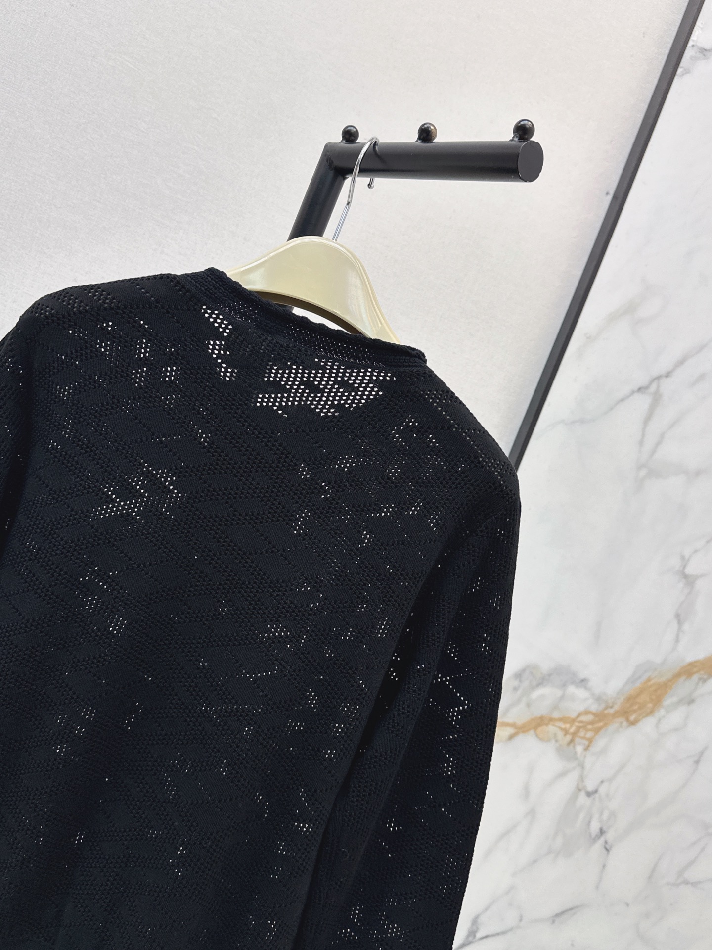 Bur 26fw jacquard cardigan