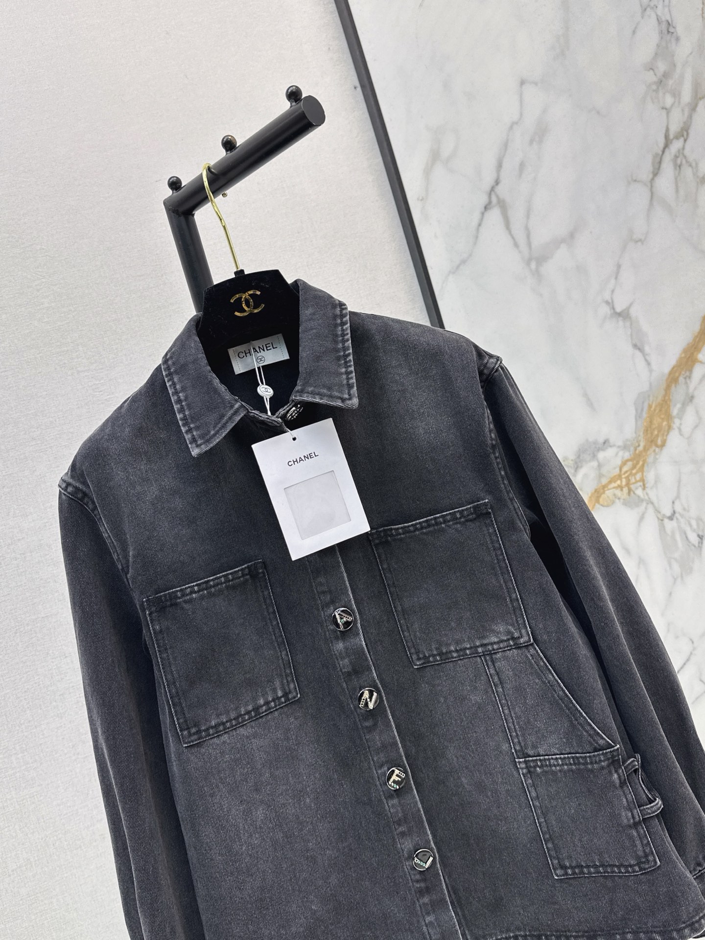 Chan 26fw denim shirt