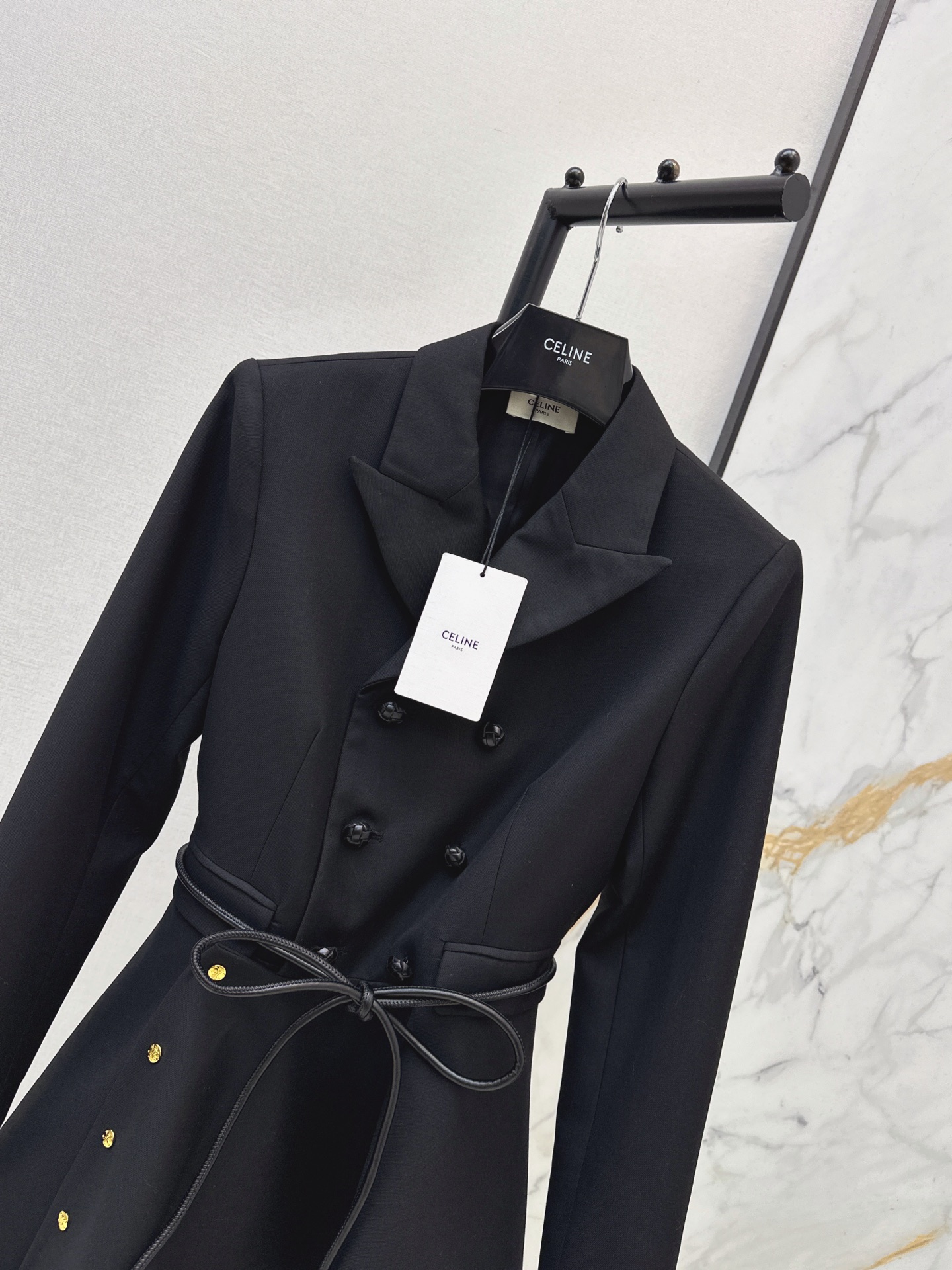 Celi 26fw belted suit dress