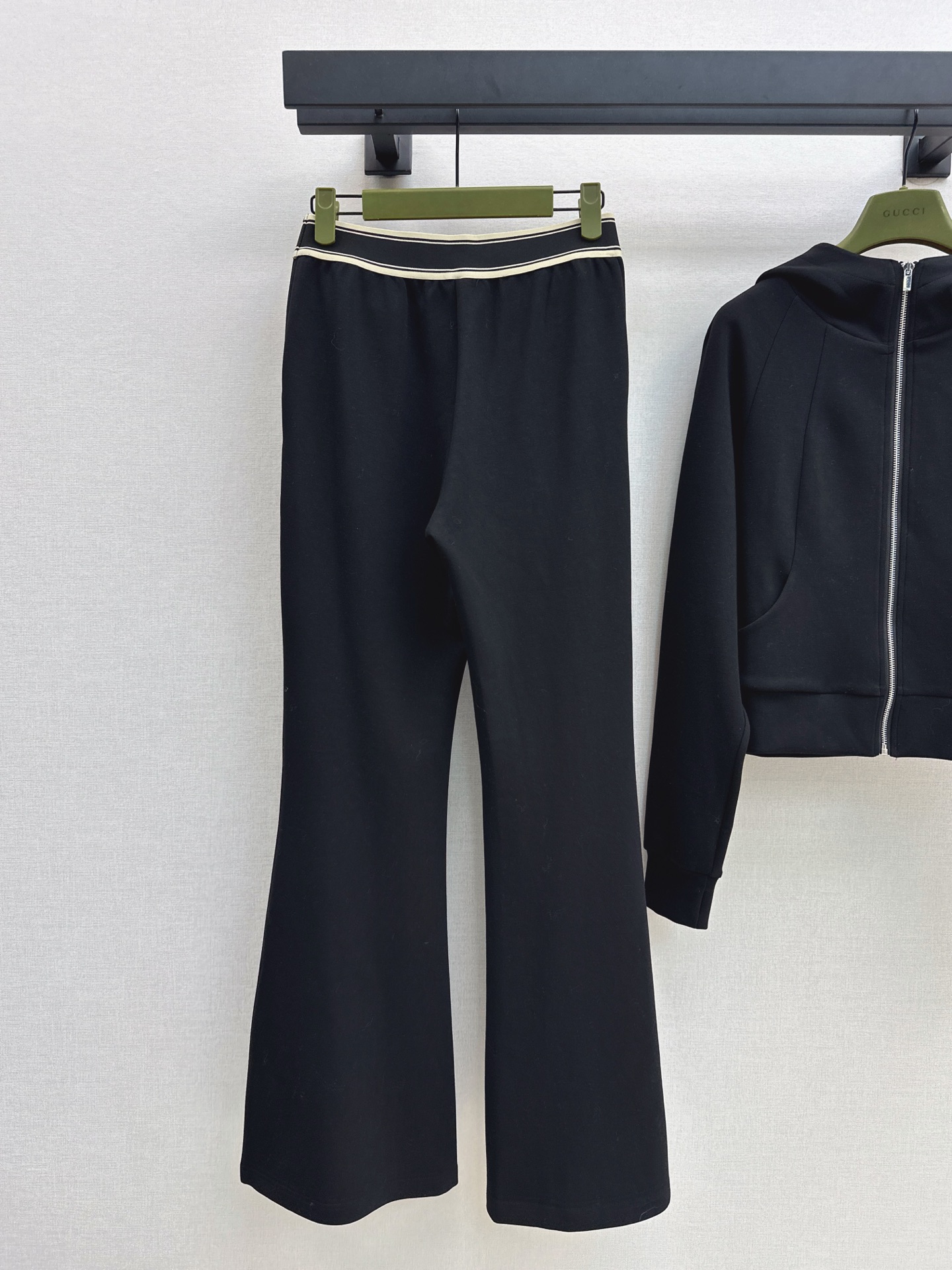 Guc 26fw casual hooded jacket pants sets