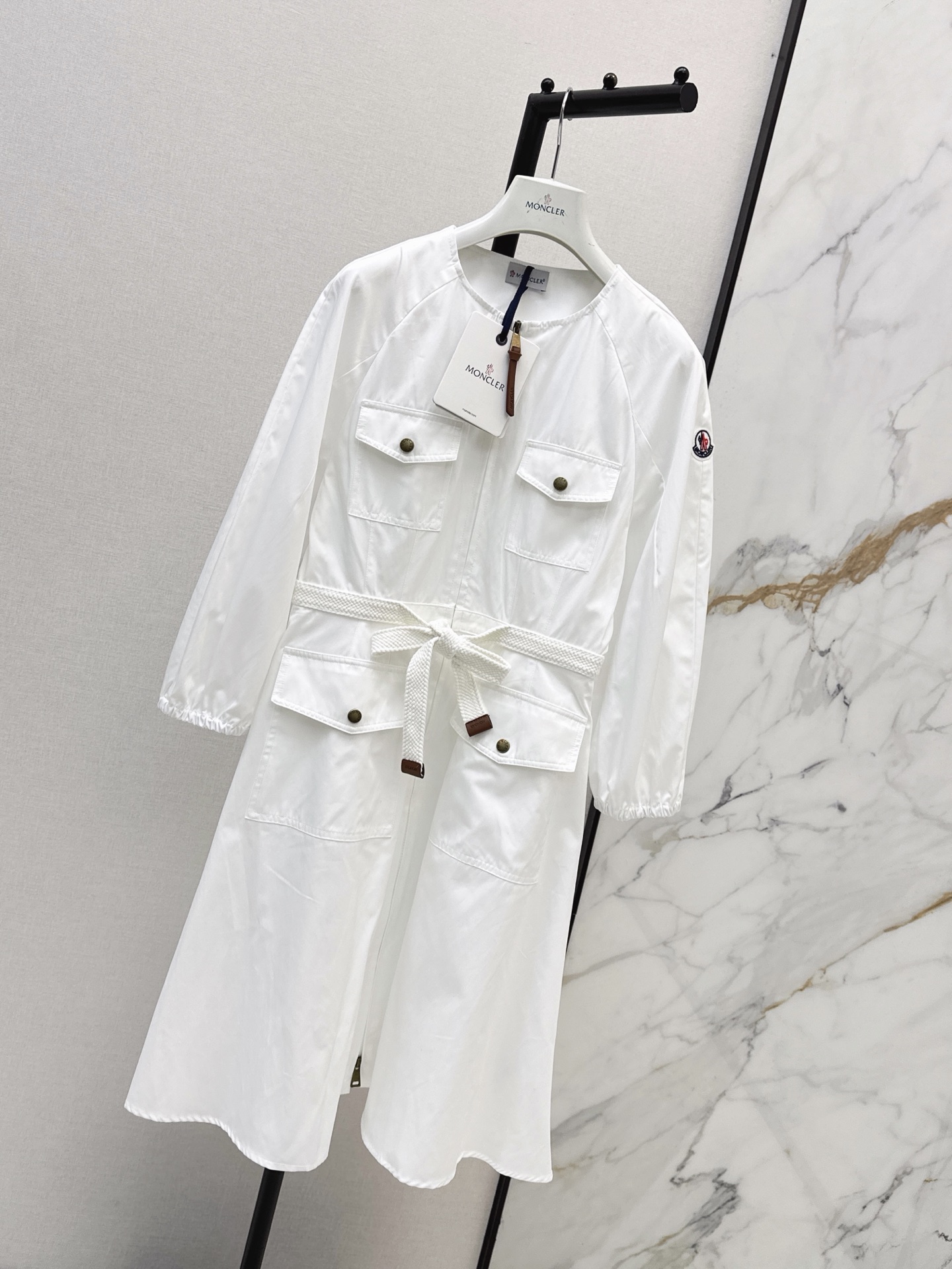 Monc 26fw drawstring dress